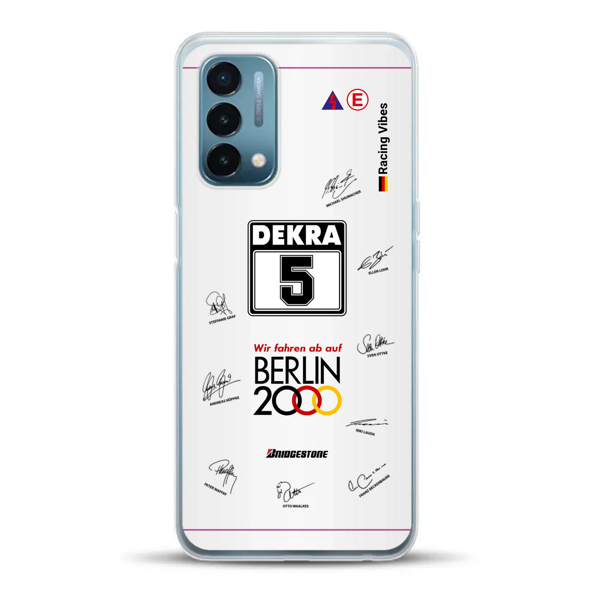 190E DTM 1992 Berlin 2000 Ellen Lohr Livery - Custodia per cellulare personalizzata