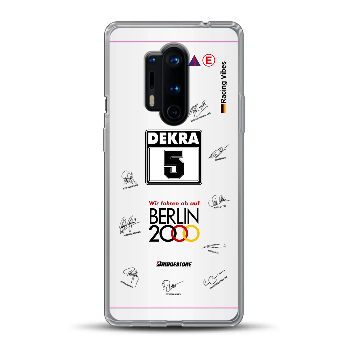 190E DTM 1992 Berlin 2000 Ellen Lohr Livery - Custodia per cellulare personalizzata