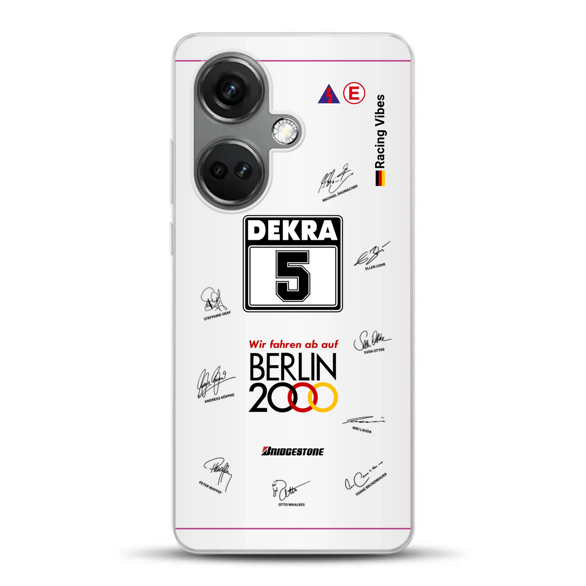 190E DTM 1992 Berlin 2000 Ellen Lohr Livery - Custodia per cellulare personalizzata
