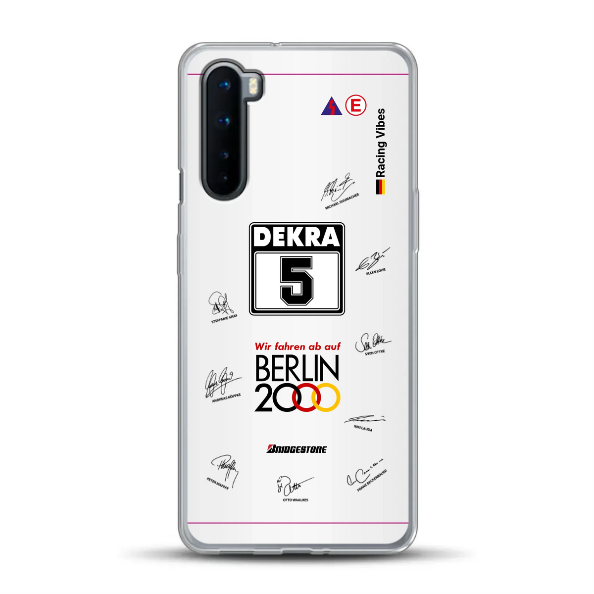 190E DTM 1992 Berlin 2000 Ellen Lohr Livery - Custodia per cellulare personalizzata