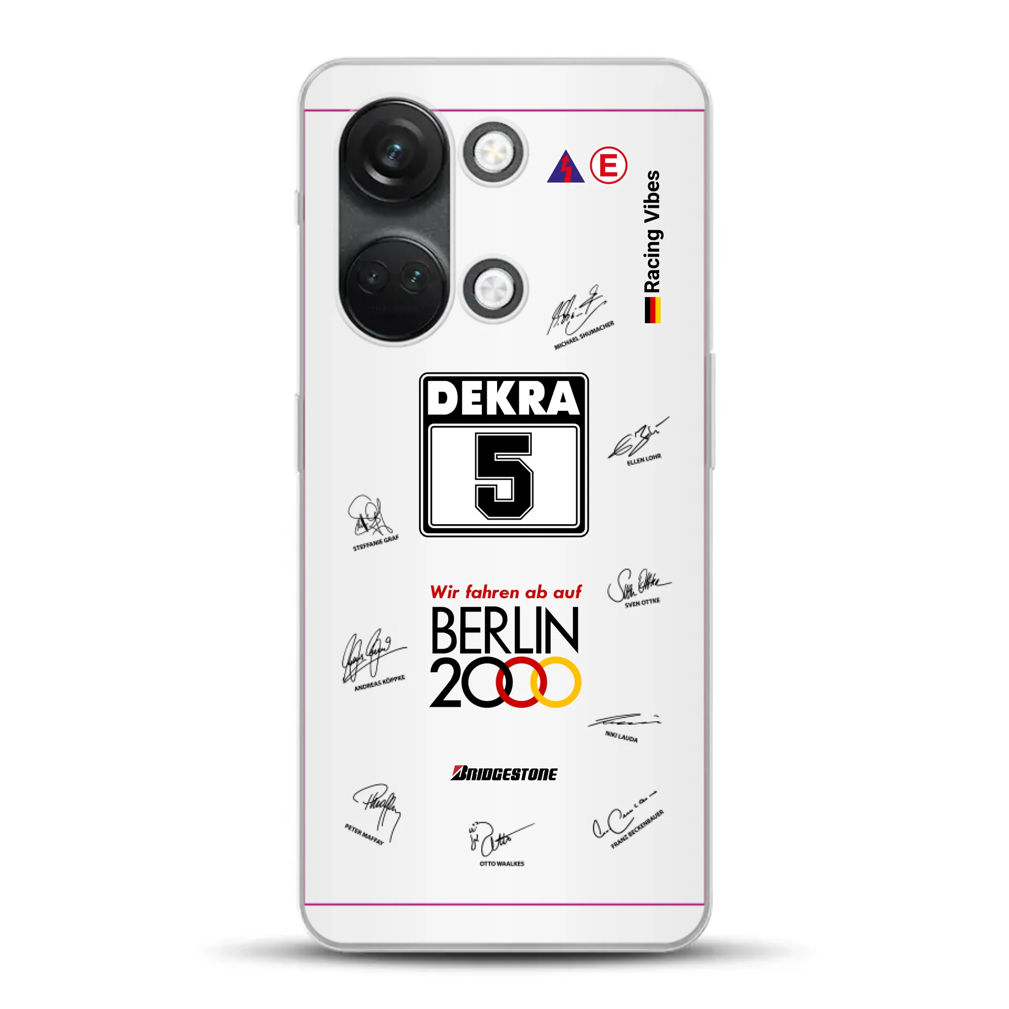 190E DTM 1992 Berlin 2000 Ellen Lohr Livery - Custodia per cellulare personalizzata