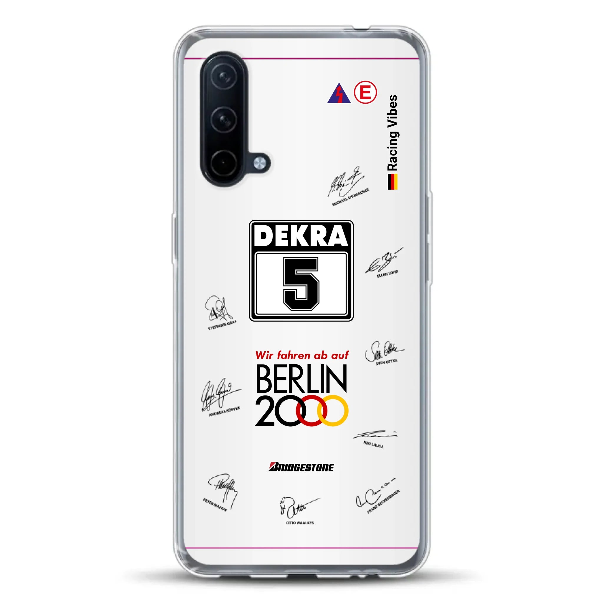 190E DTM 1992 Berlin 2000 Ellen Lohr Livery - Custodia per cellulare personalizzata