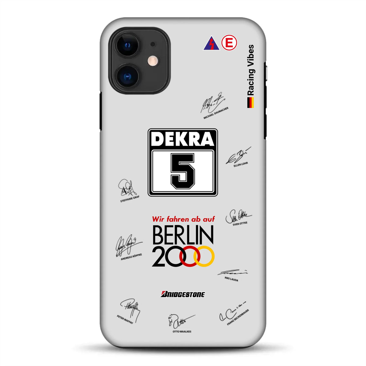 190E DTM 1992 Berlin 2000 Ellen Lohr Livery – Custom Premium Case for iPhone