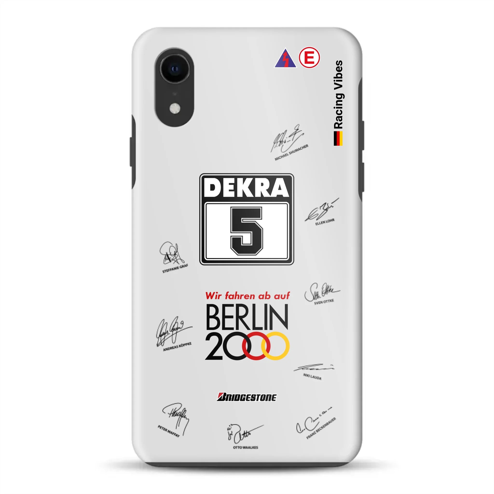 190E DTM 1992 Berlin 2000 Ellen Lohr Livery – Custodia premium personalizzata per iPhone