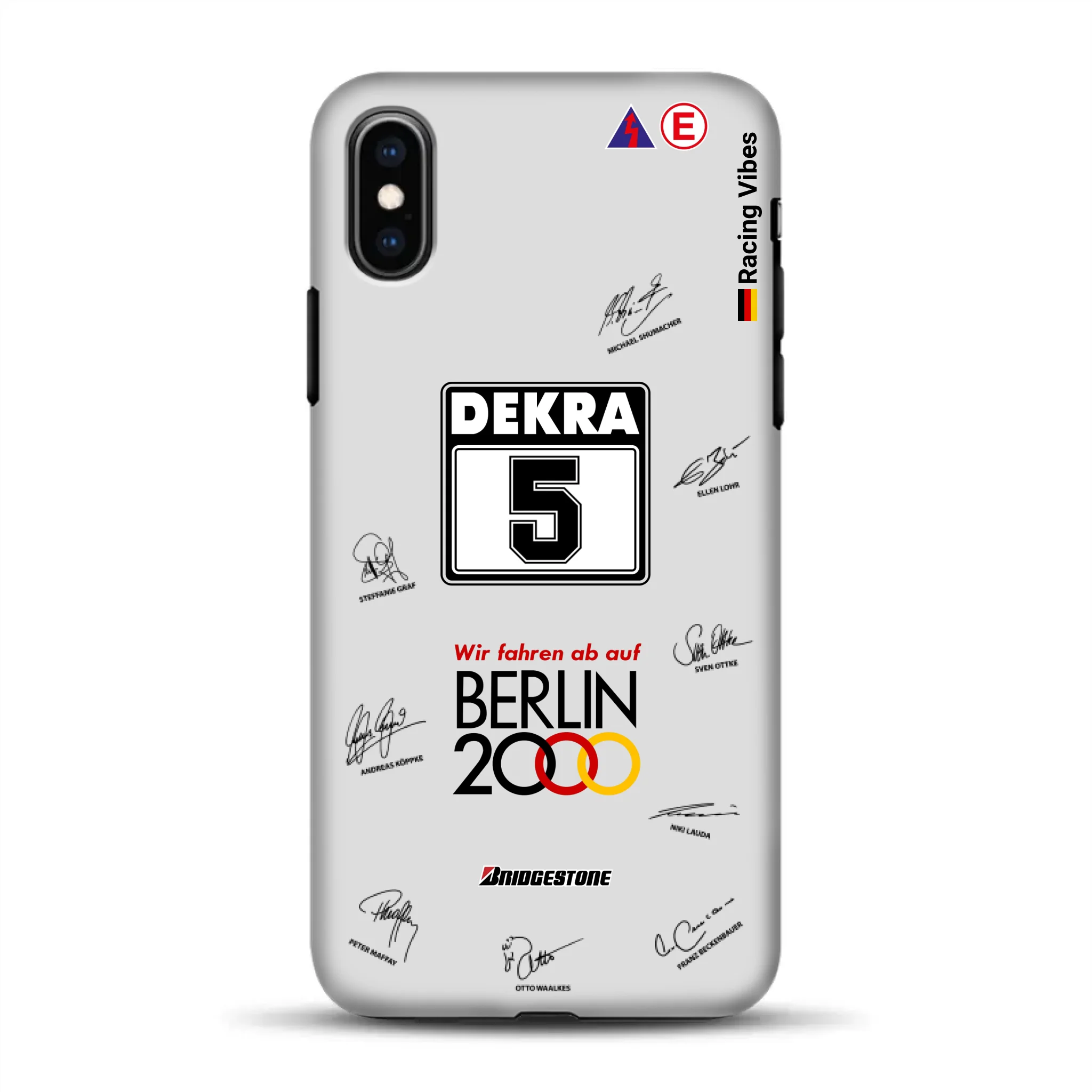 190E DTM 1992 Berlin 2000 Ellen Lohr Livery – Custodia premium personalizzata per iPhone