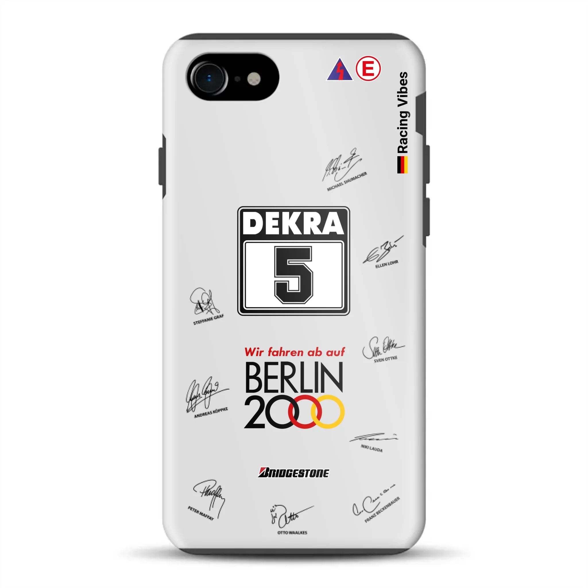 190E DTM 1992 Berlin 2000 Ellen Lohr Livery – Custodia premium personalizzata per iPhone