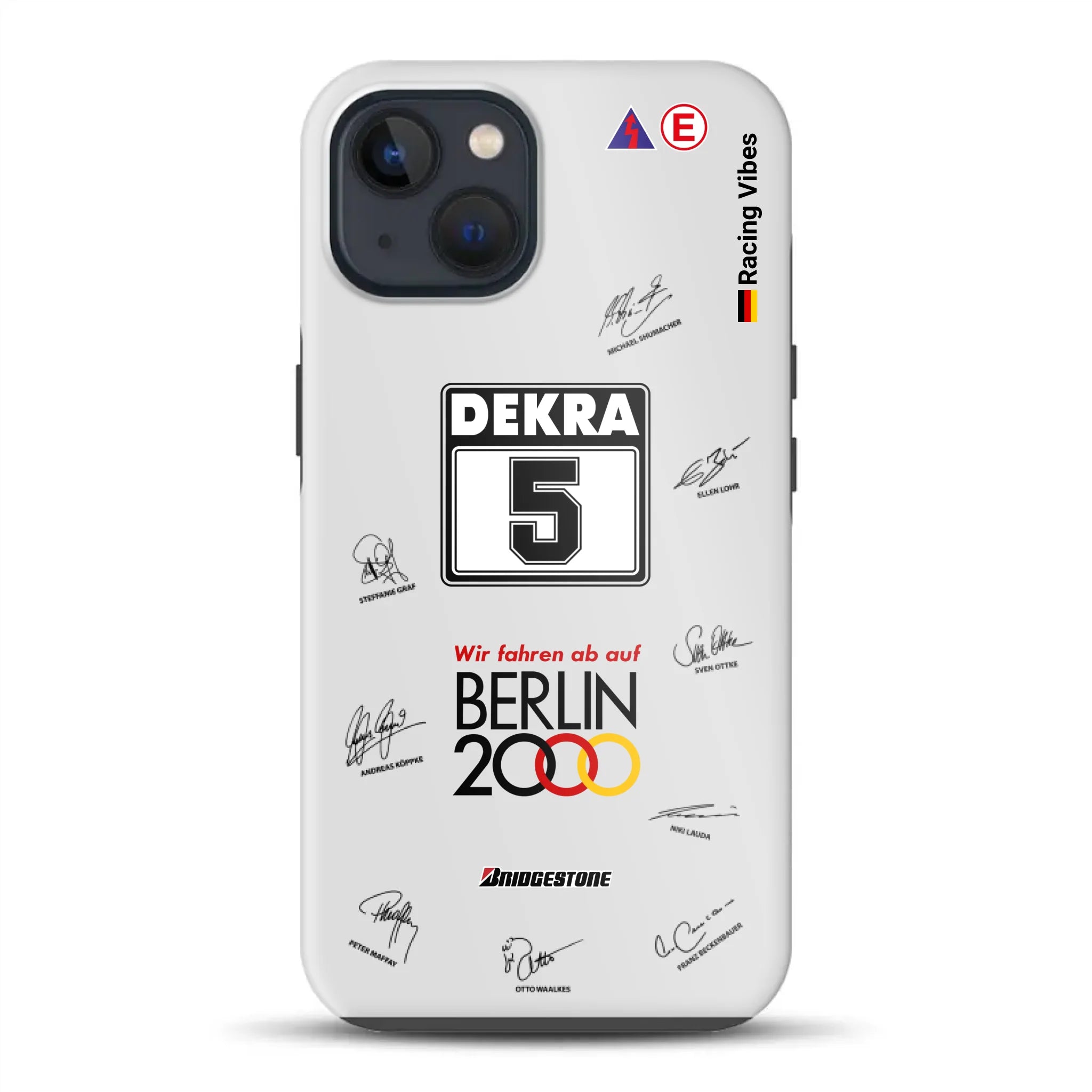 190E DTM 1992 Berlin 2000 Ellen Lohr Livery – Custodia premium personalizzata per iPhone