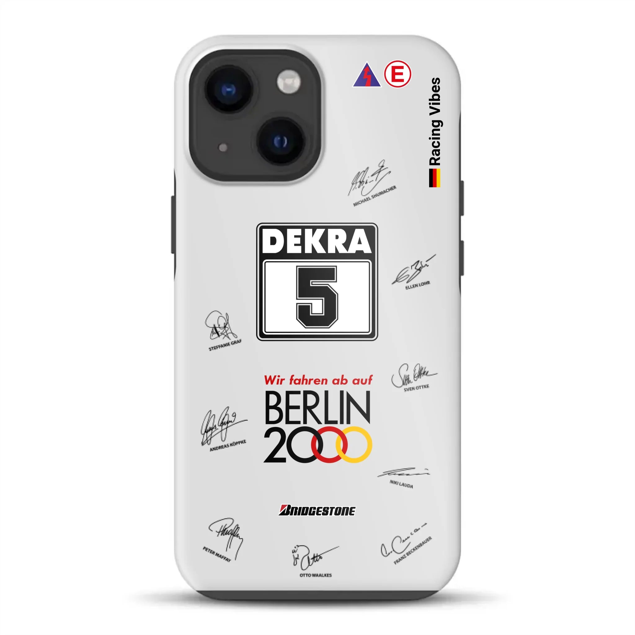 190E DTM 1992 Berlin 2000 Ellen Lohr Livery – Custom Premium Case for iPhone