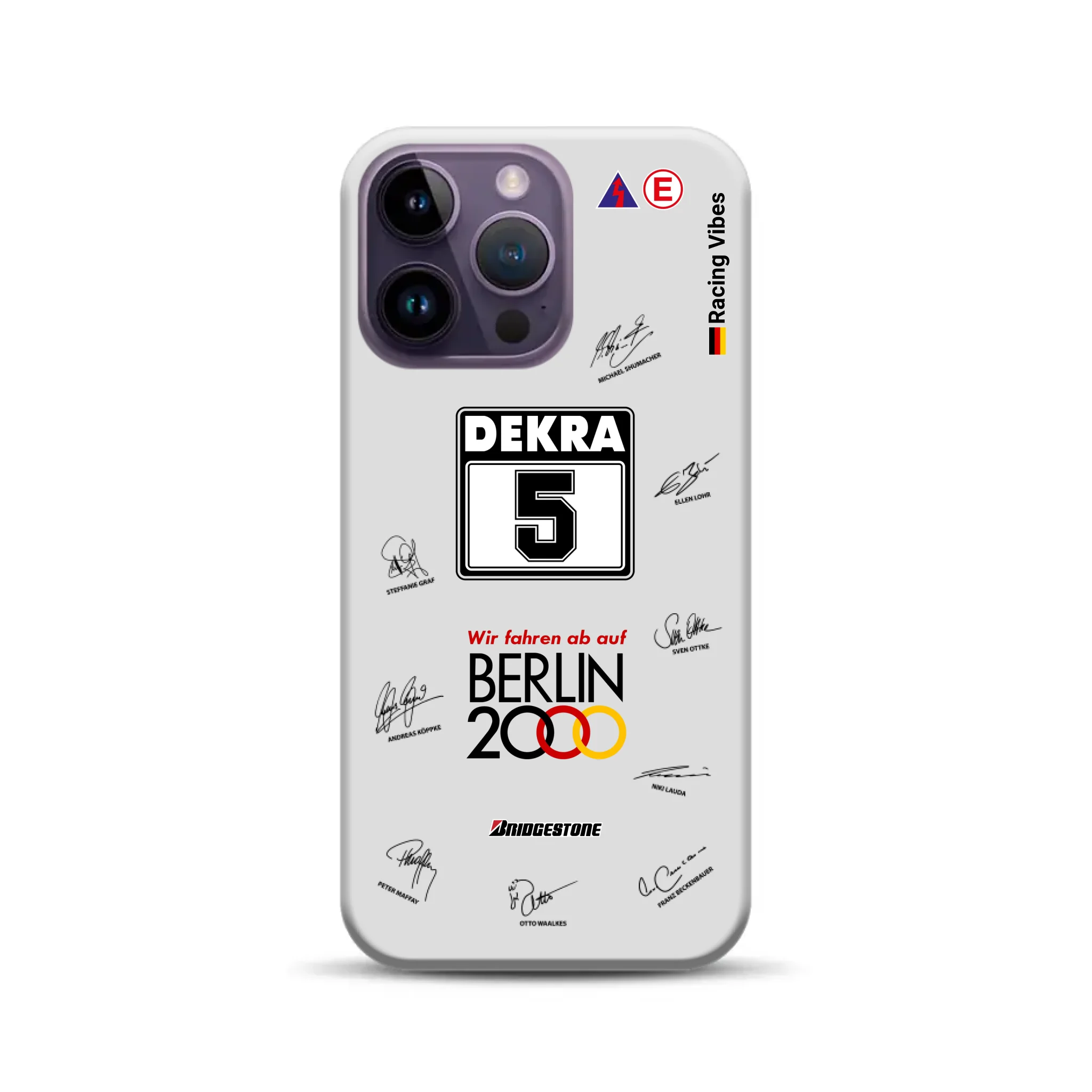 190E DTM 1992 Berlin 2000 Ellen Lohr Livery – Custodia premium personalizzata per iPhone