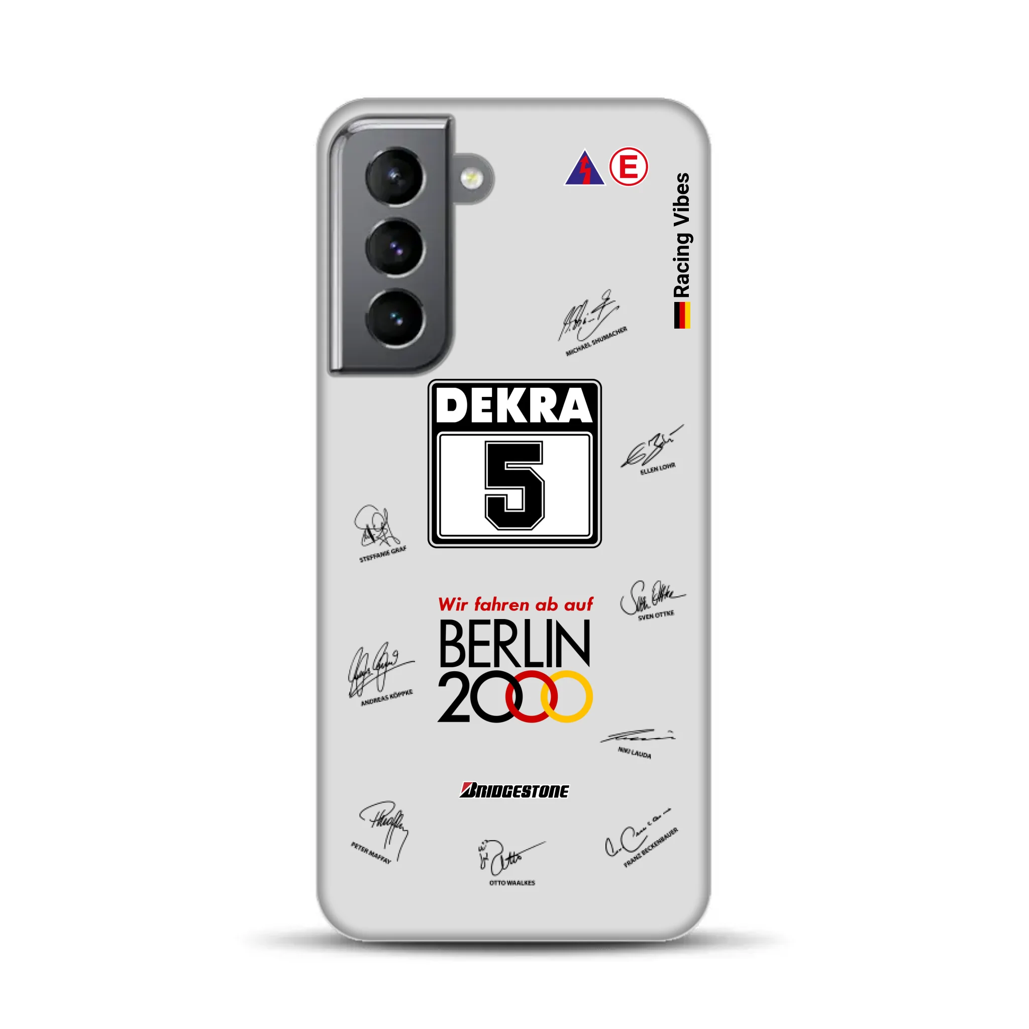 190E DTM 1992 Berlin 2000 Ellen Lohr Livery - Individuelle Premium Hülle für Samsung