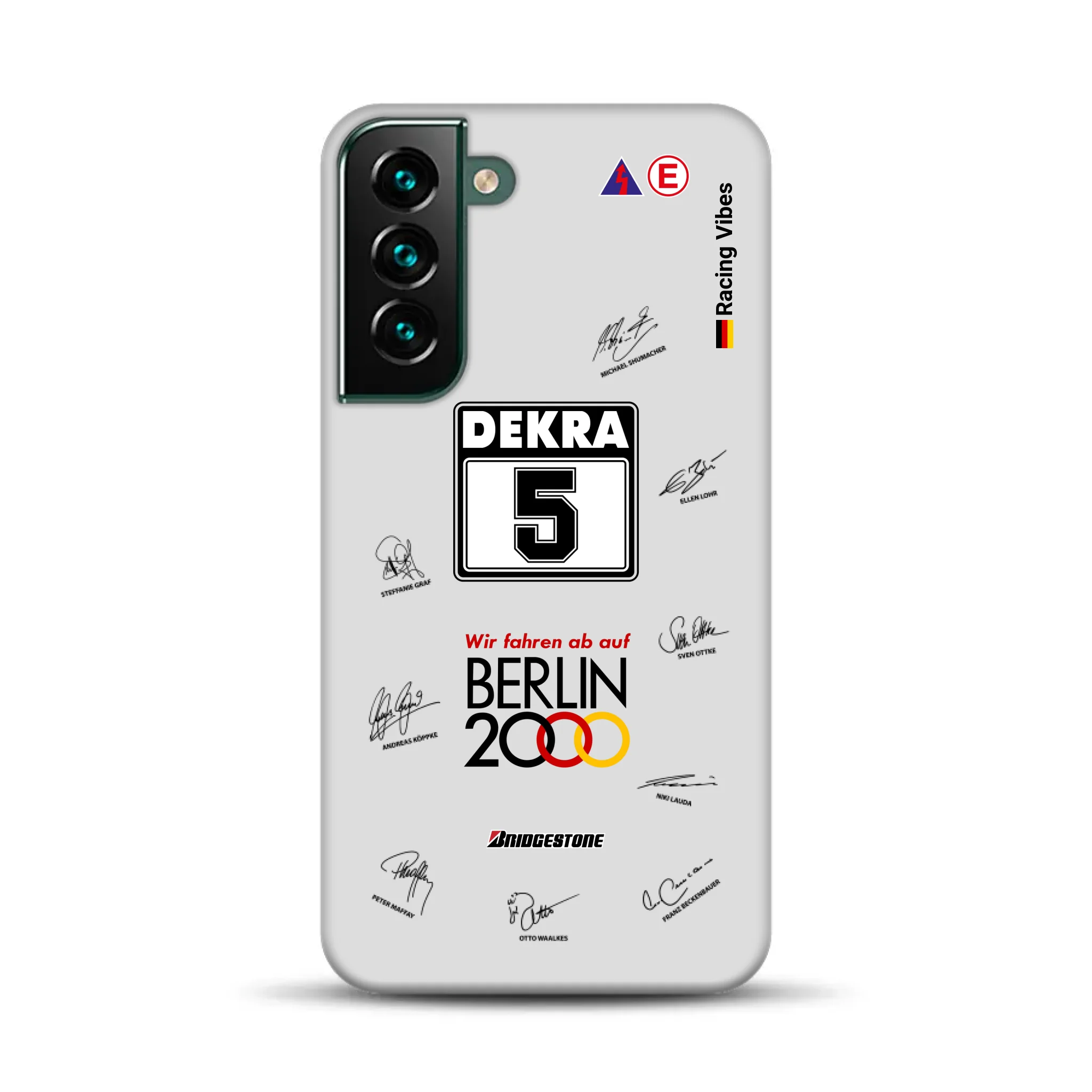 190E DTM 1992 Berlin 2000 Ellen Lohr Livery - Individuelle Premium Hülle für Samsung