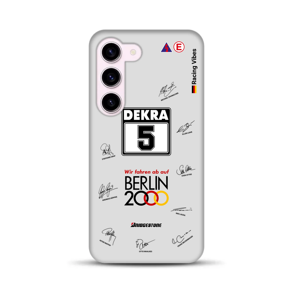 190E DTM 1992 Berlin 2000 Ellen Lohr Livery - Individuelle Premium Hülle für Samsung