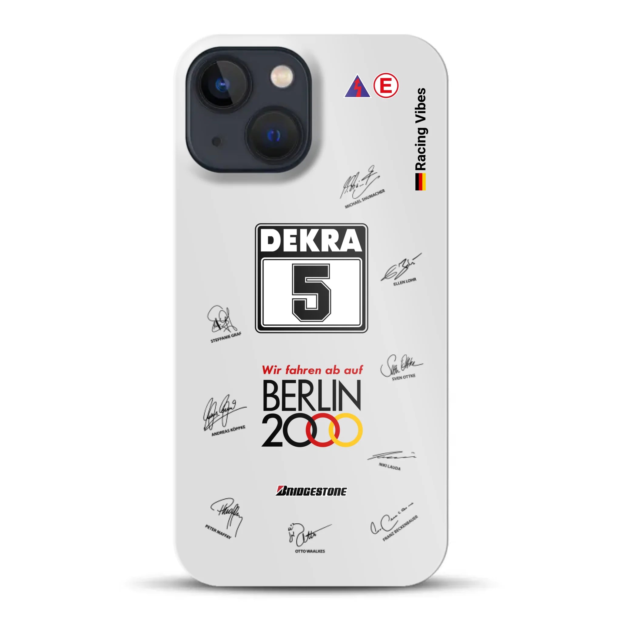 190E DTM 1992 Berlin 2000 Ellen Lohr Livery - Custodia rigida per iPhone