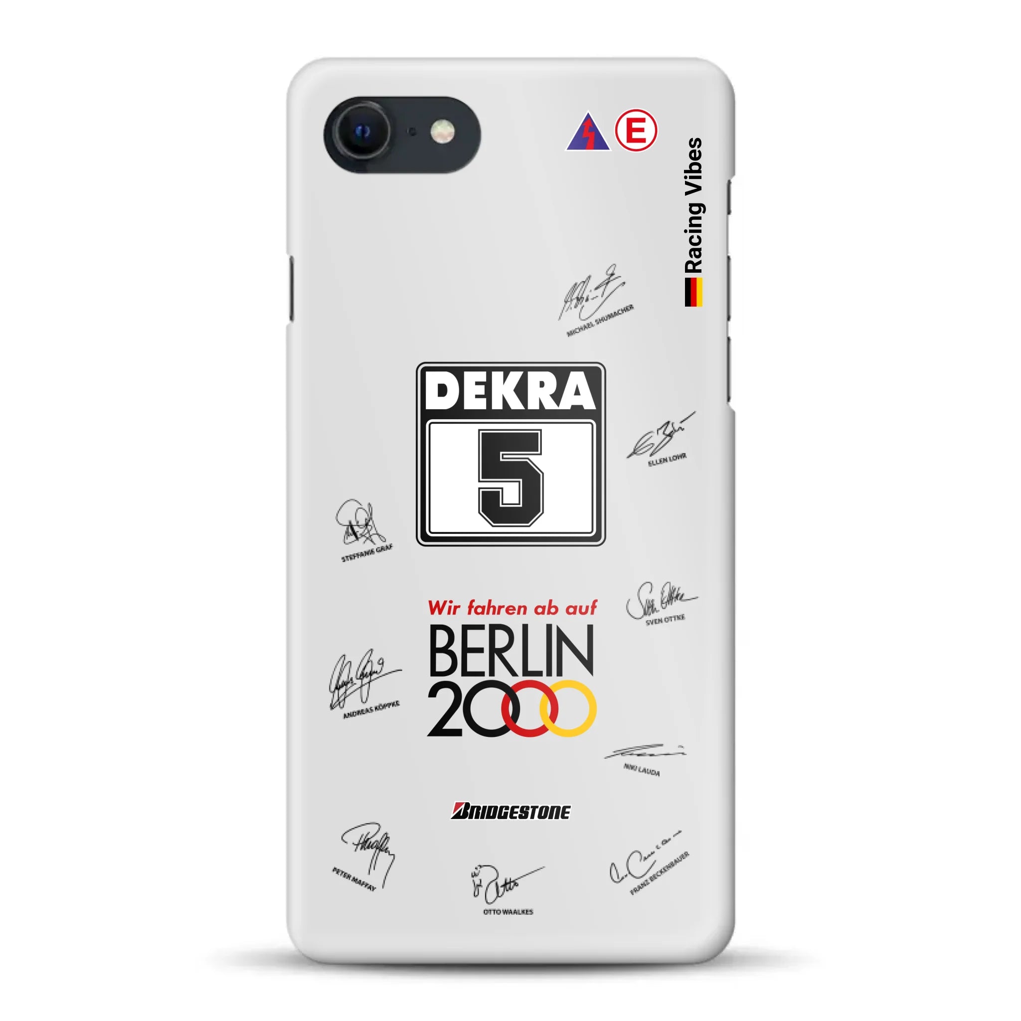 190E DTM 1992 Berlin 2000 Ellen Lohr Livery - Custodia rigida per iPhone
