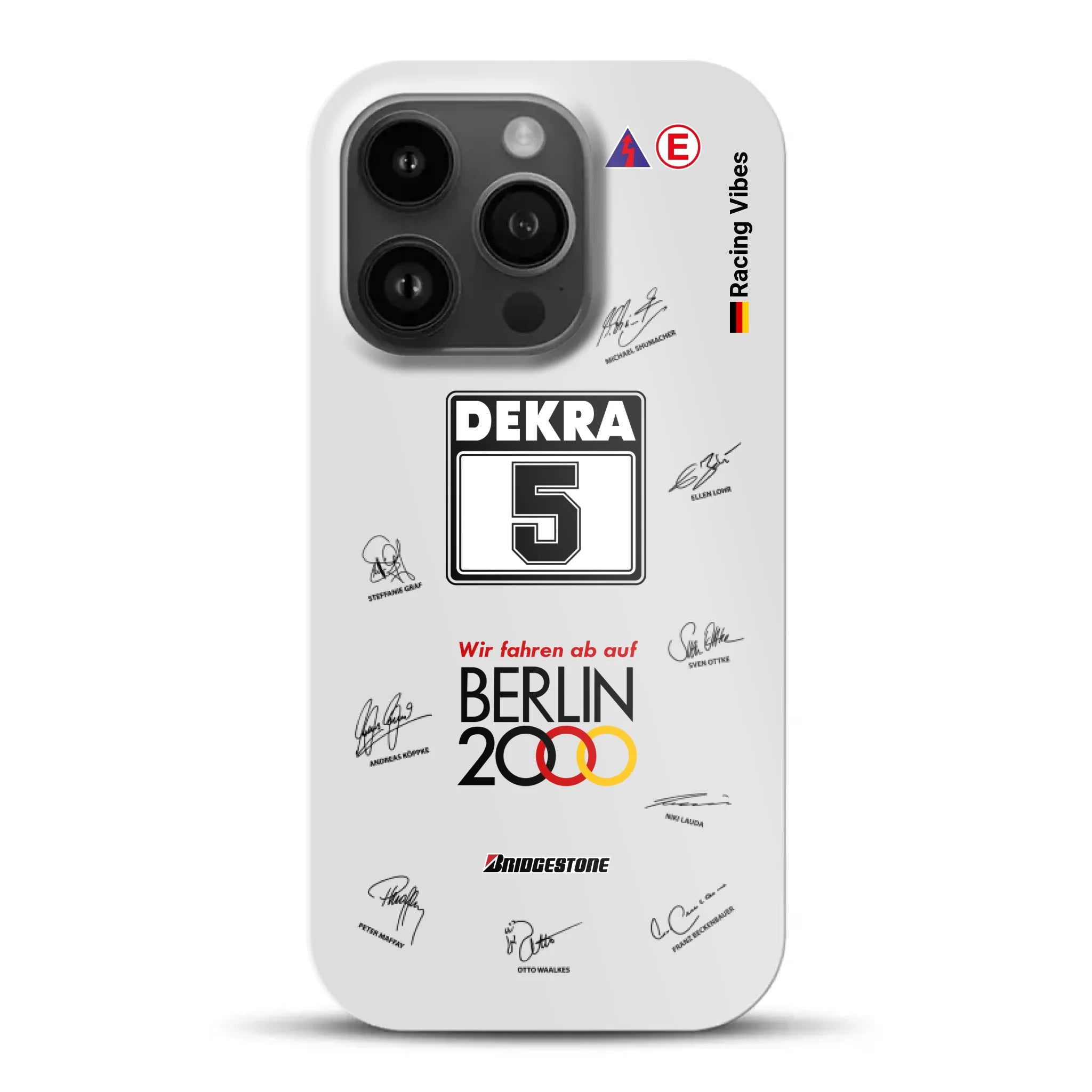 190E DTM 1992 Berlin 2000 Ellen Lohr Livery - Custodia rigida per iPhone