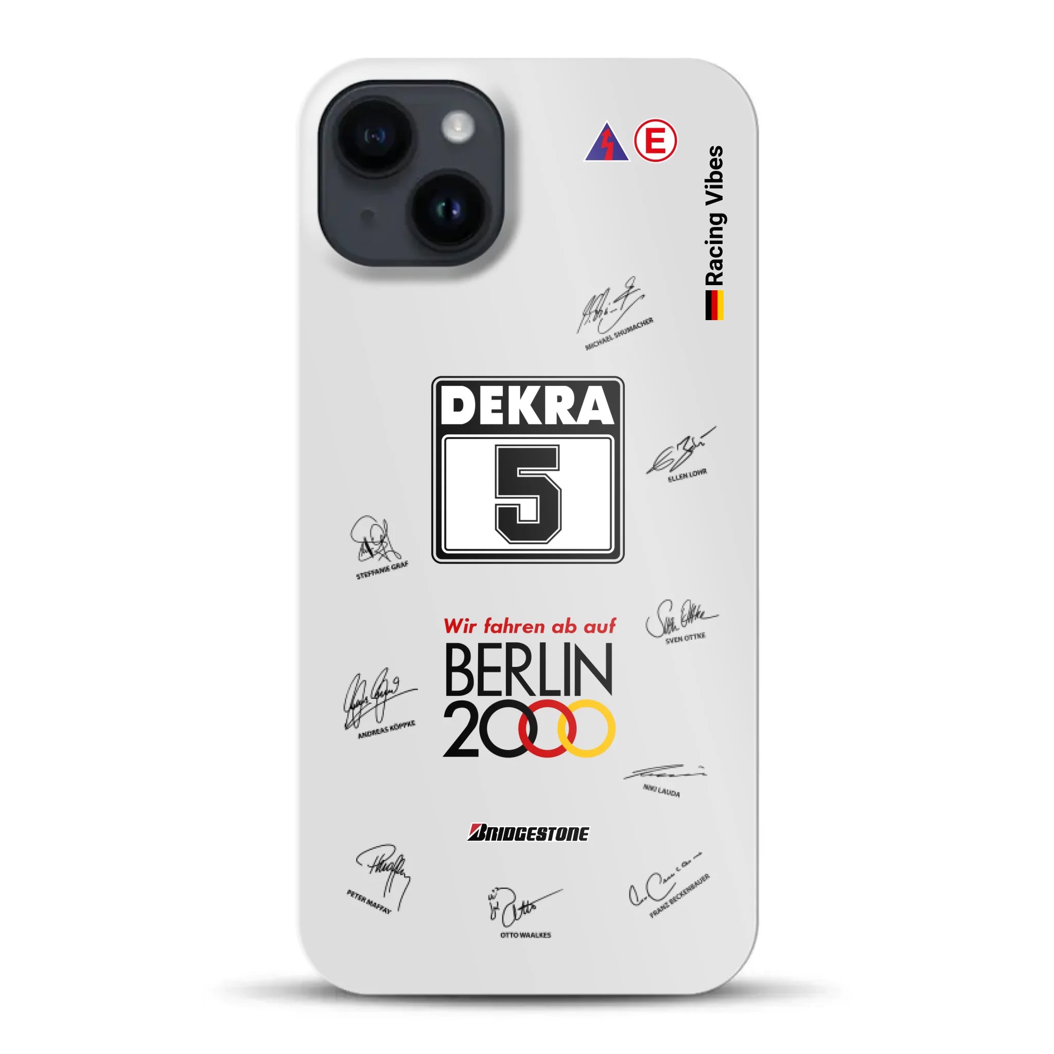 190E DTM 1992 Berlin 2000 Ellen Lohr Livery - Custodia rigida per iPhone