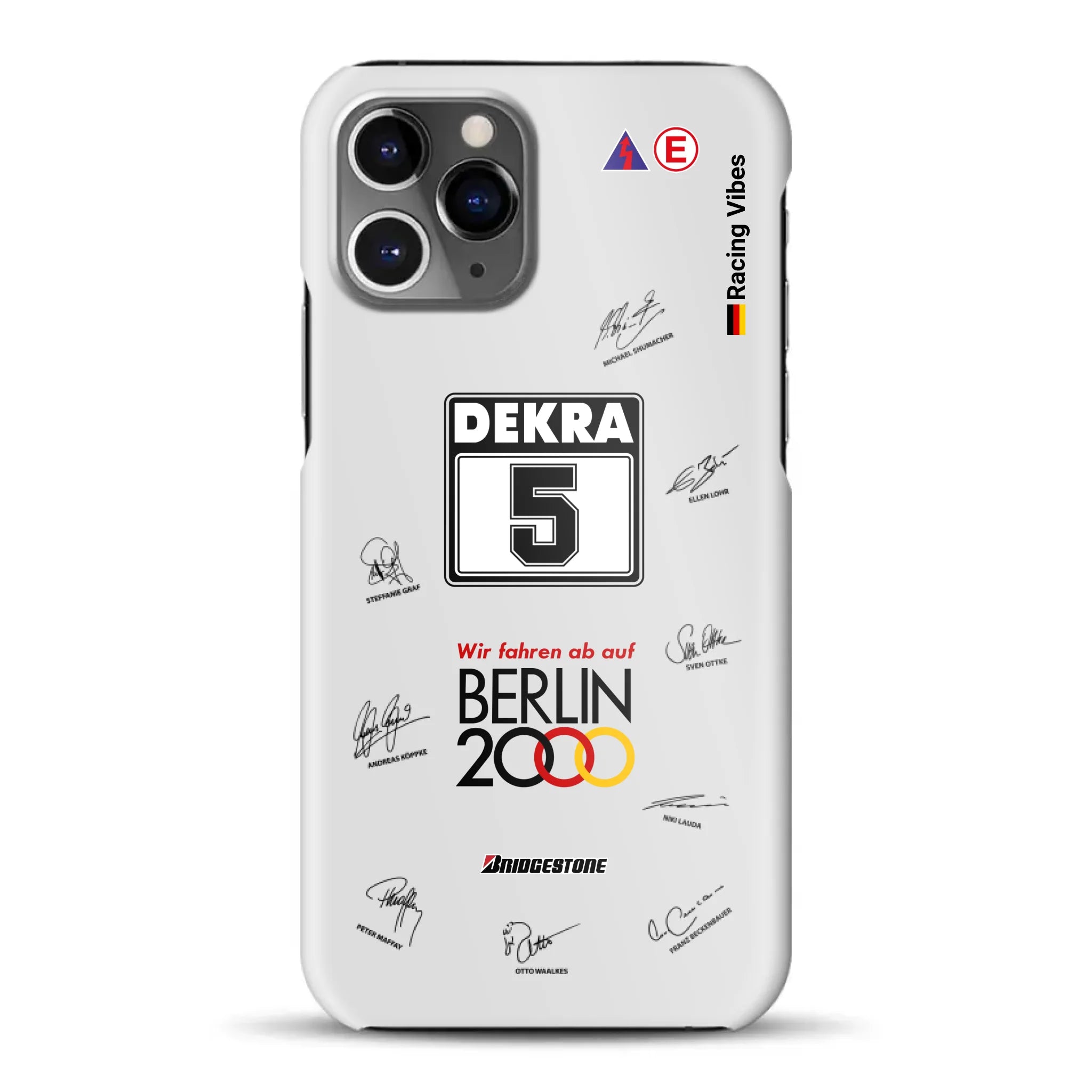 190E DTM 1992 Berlin 2000 Ellen Lohr Livery - Custodia rigida per iPhone