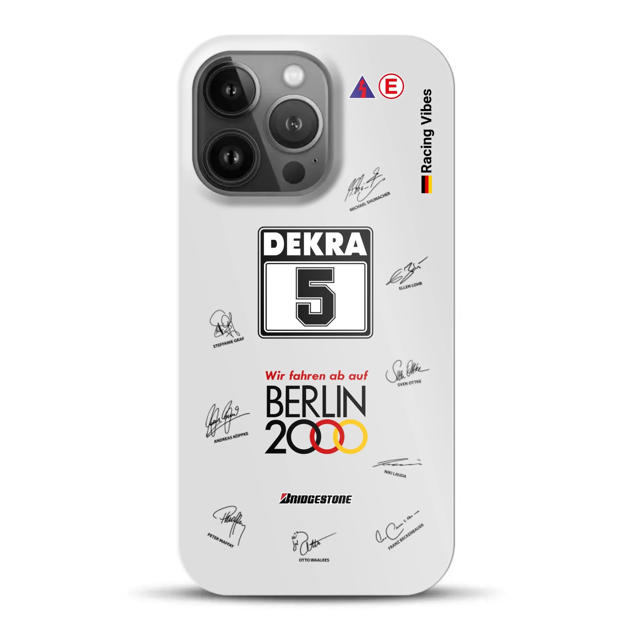 190E DTM 1992 Berlin 2000 Ellen Lohr Livery - Custodia rigida per iPhone