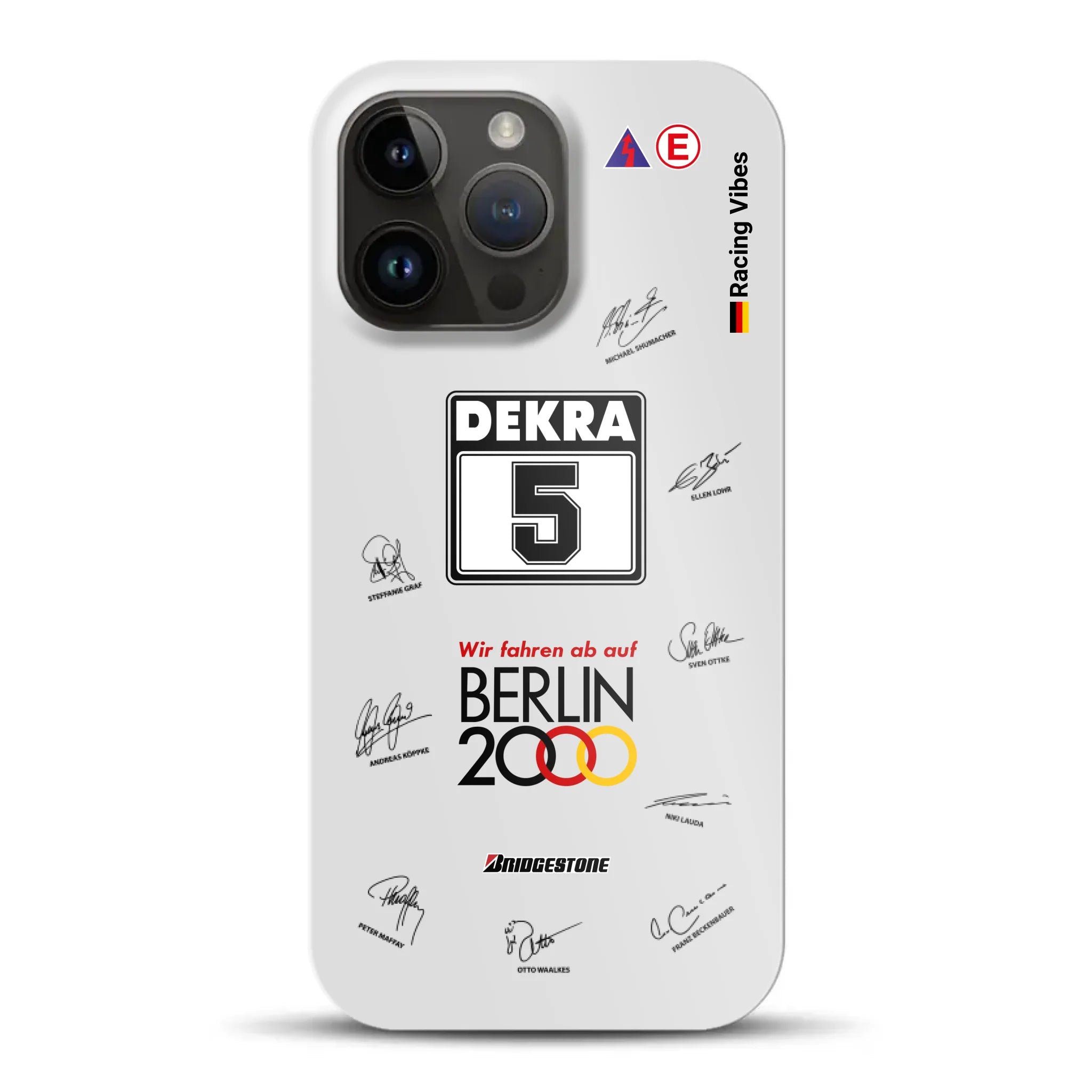 190E DTM 1992 Berlin 2000 Ellen Lohr Livery - Custodia rigida per iPhone