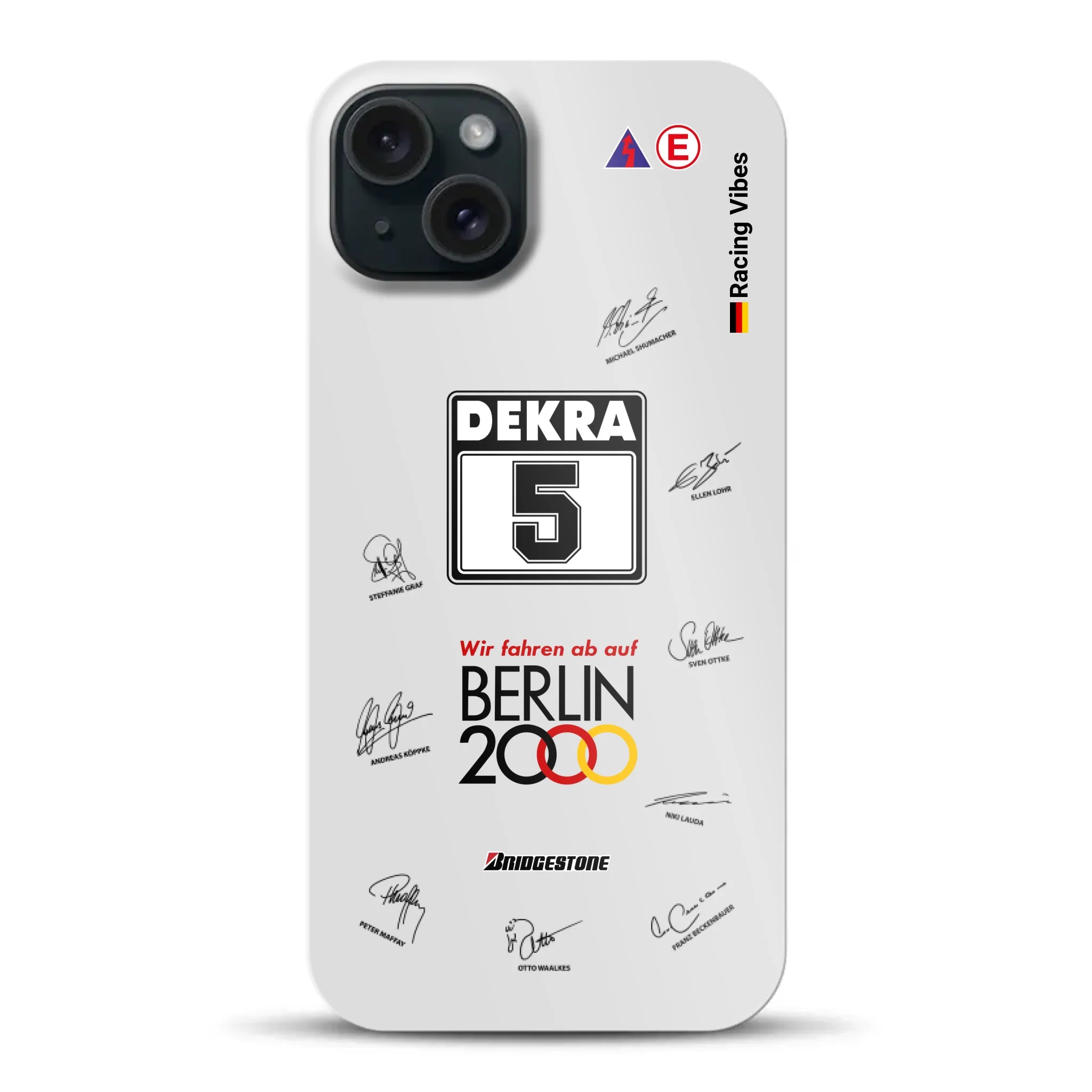 190E DTM 1992 Berlin 2000 Ellen Lohr Livery - Custodia rigida per iPhone