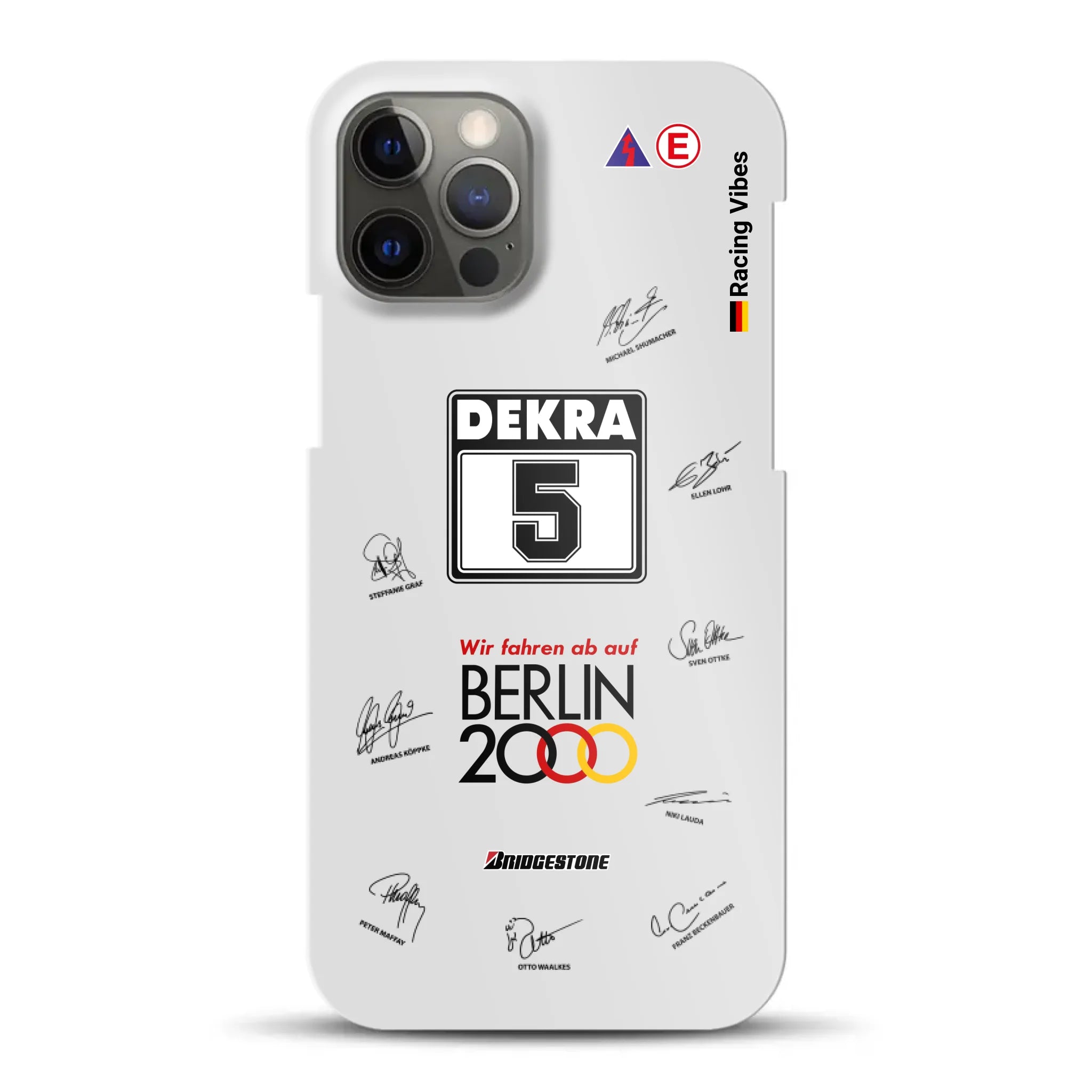 190E DTM 1992 Berlin 2000 Ellen Lohr Livery - Custodia rigida per iPhone
