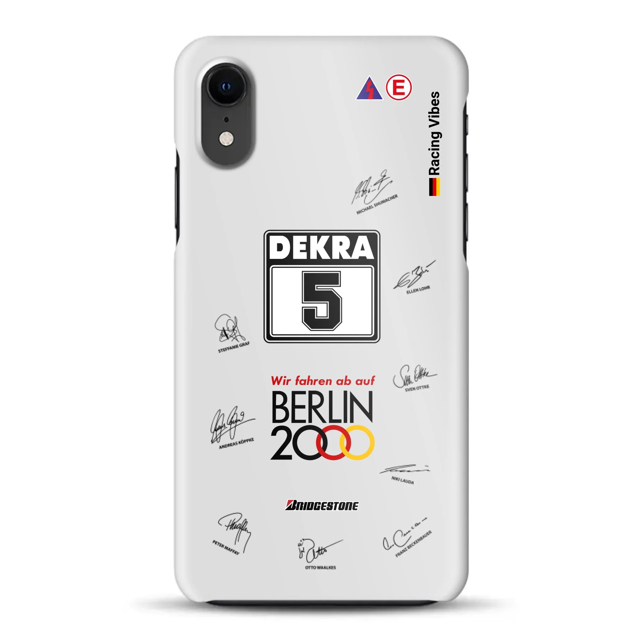 190E DTM 1992 Berlin 2000 Ellen Lohr Livery - Custodia rigida per iPhone