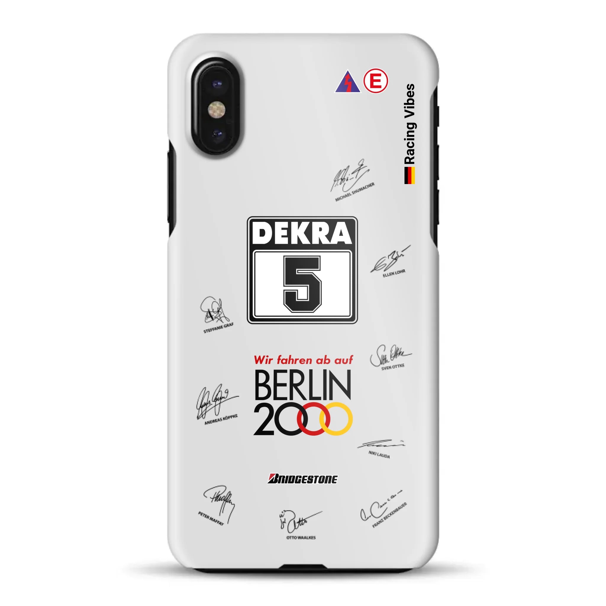 190E DTM 1992 Berlin 2000 Ellen Lohr Livery - Custodia rigida per iPhone