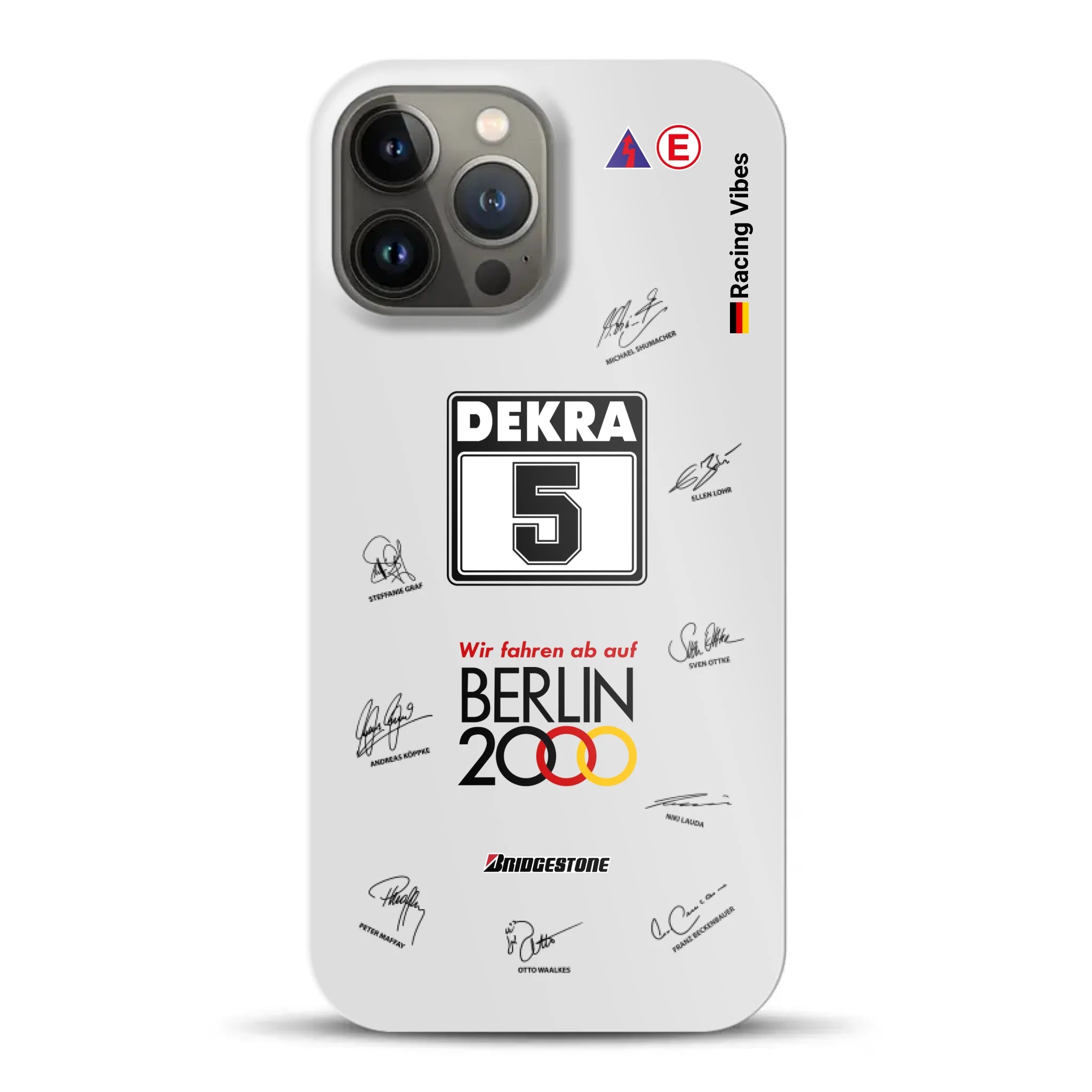 190E DTM 1992 Berlin 2000 Ellen Lohr Livery - Custodia rigida per iPhone