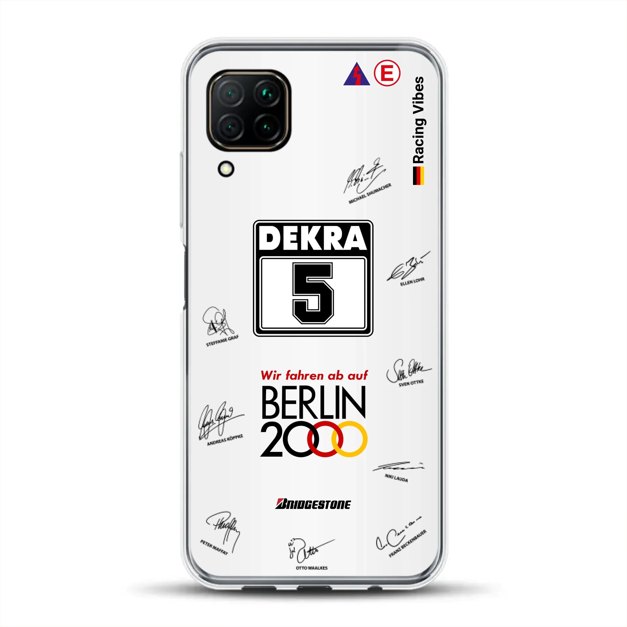 190E DTM 1992 Berlin 2000 Ellen Lohr Livery - Custodia per cellulare personalizzata per Huawei