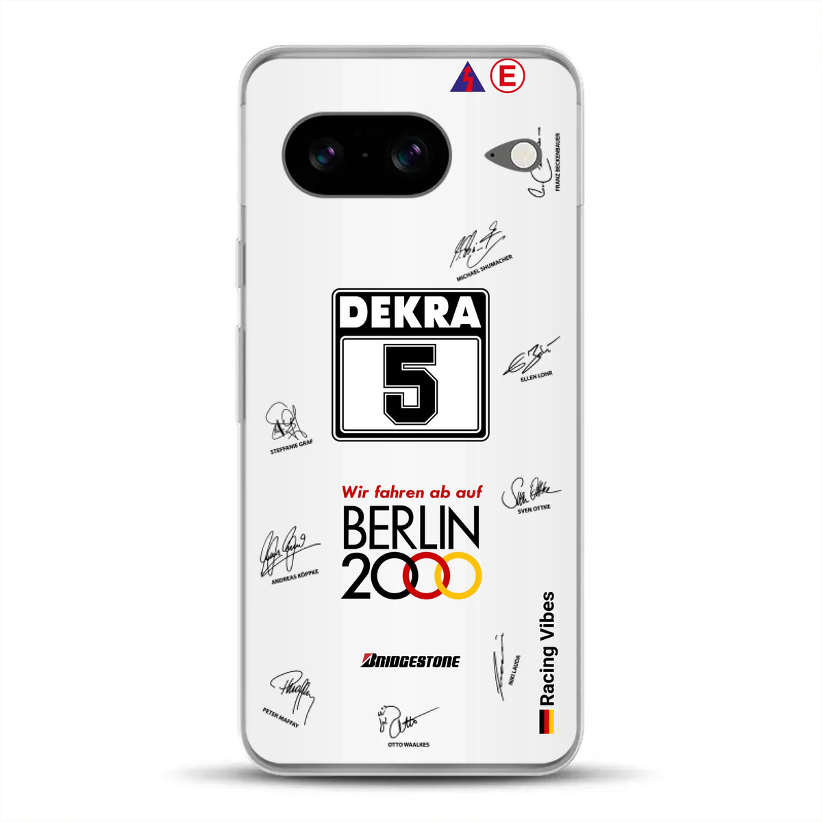 190E DTM 1992 Berlin 2000 Ellen Lohr Livery - Custodia per cellulare personalizzata per Google
