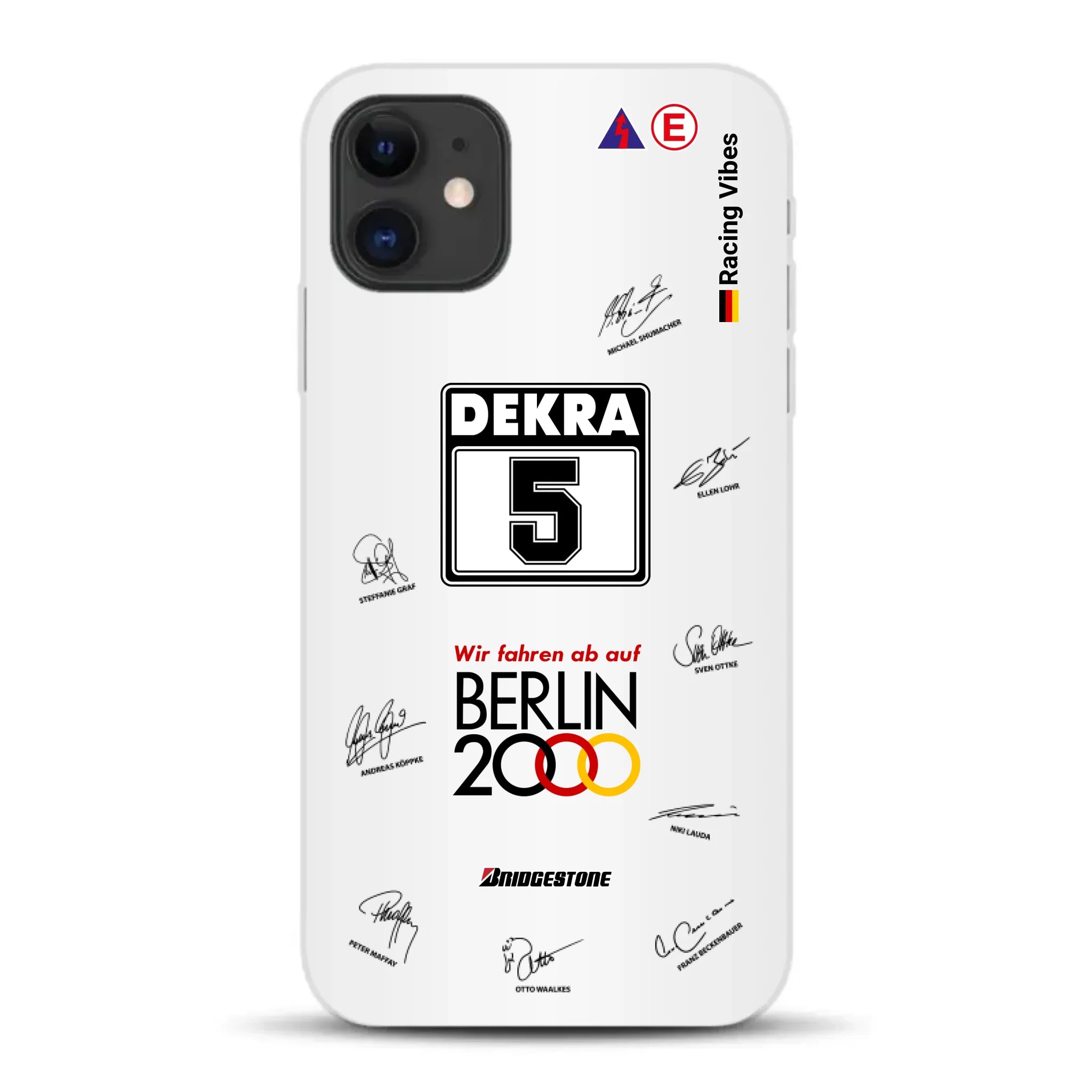 190E DTM 1992 Berlin 2000 Ellen Lohr Livery - Custodia per cellulare personalizzata per iPhone