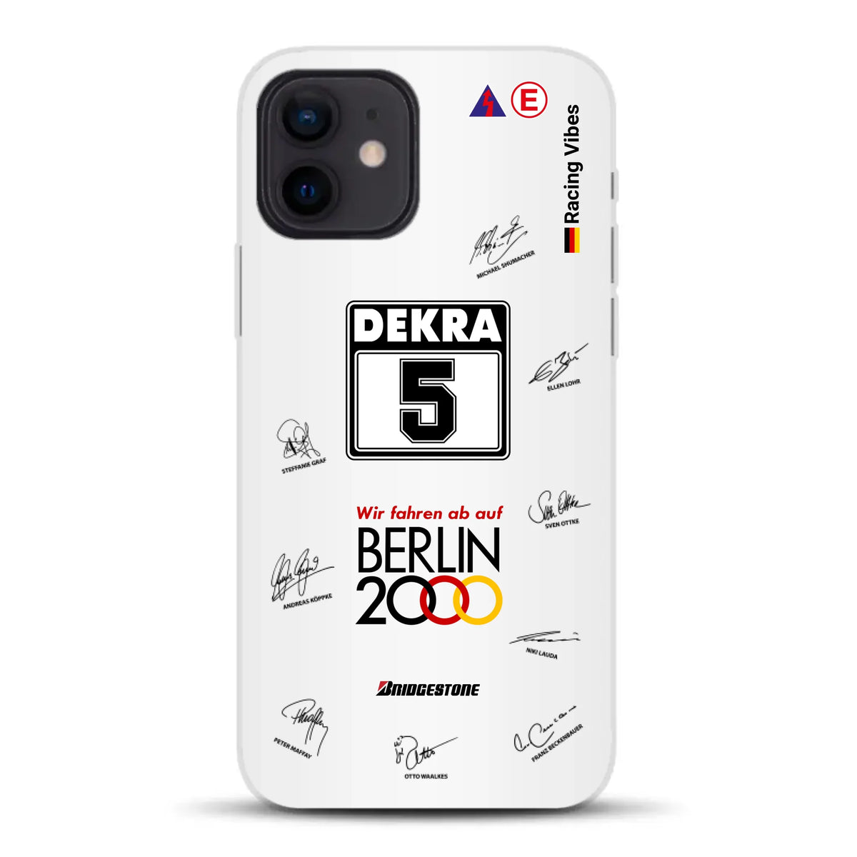 190E DTM 1992 Berlin 2000 Ellen Lohr Livery - Custodia per cellulare personalizzata per iPhone