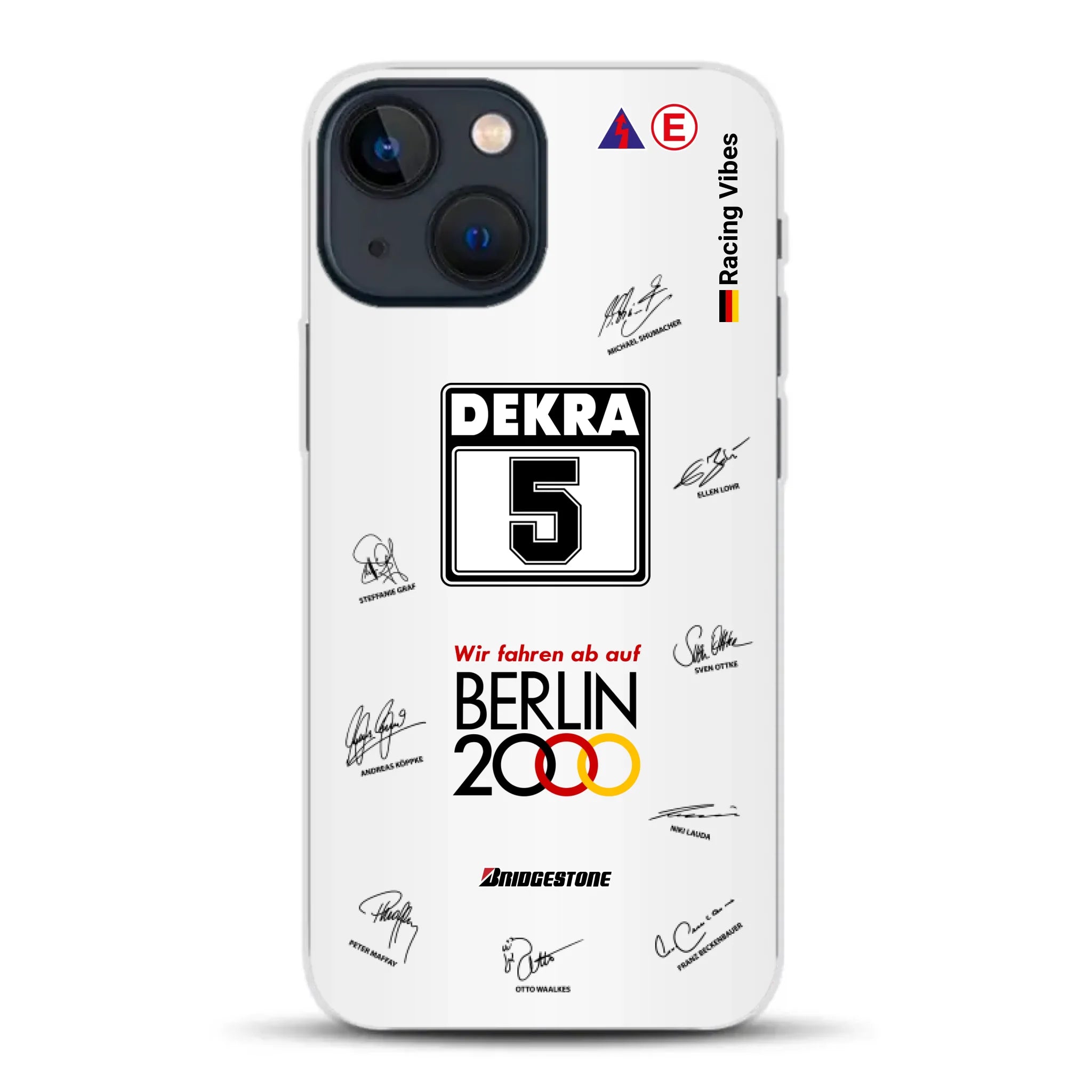 190E DTM 1992 Berlin 2000 Ellen Lohr Livery - Custodia per cellulare personalizzata per iPhone