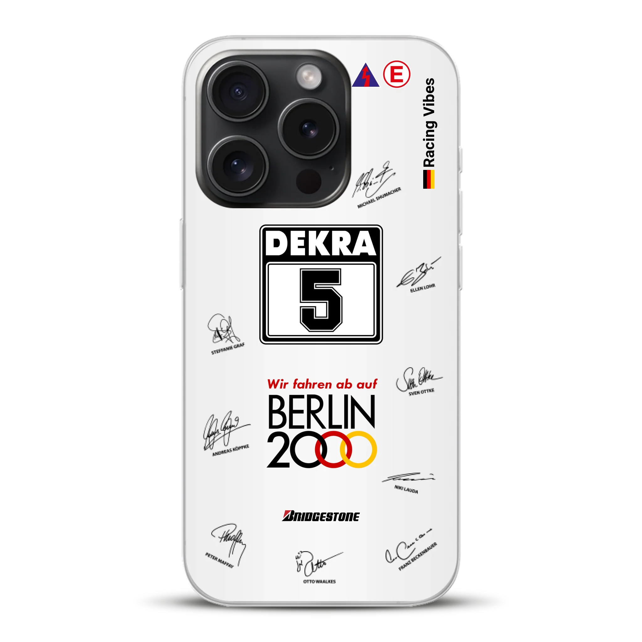 190E DTM 1992 Berlin 2000 Ellen Lohr Livery - Custom phone case for iPhone