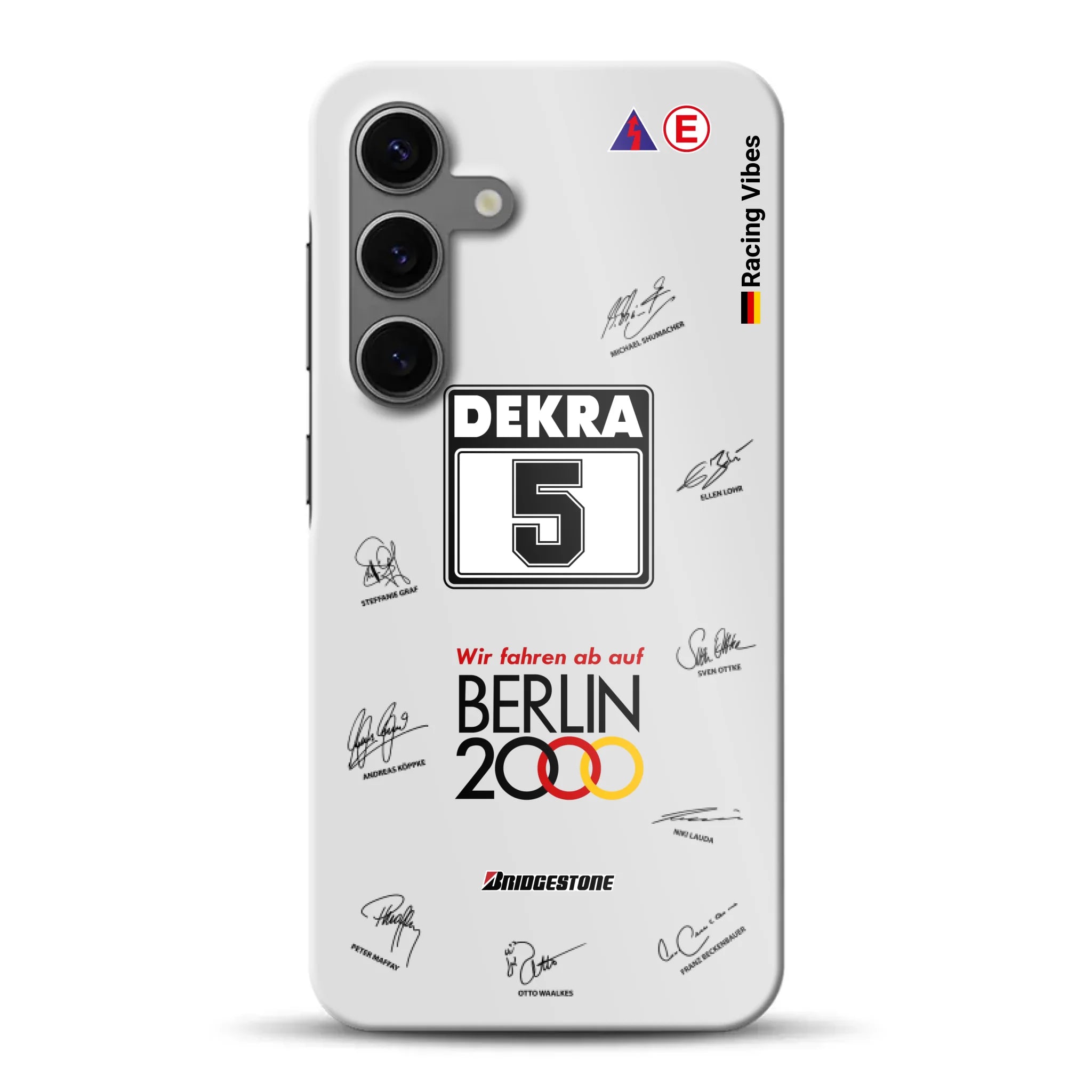 190E DTM 1992 Berlin 2000 Ellen Lohr Livery - Individuelle Hardcase Hülle für Samsung