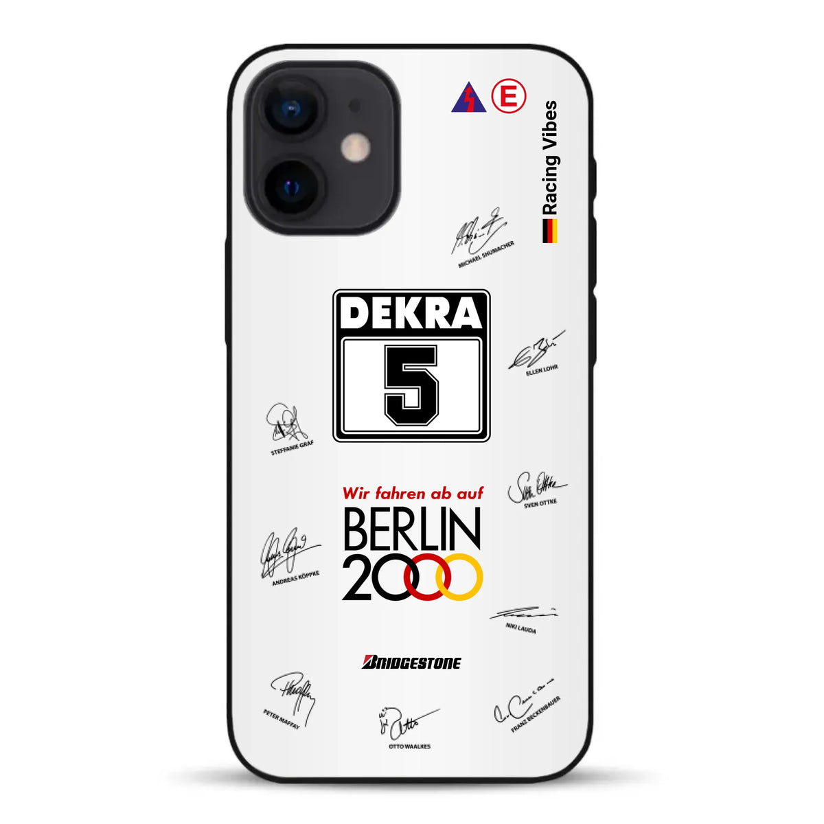 190E DTM 1992 Berlin 2000 Ellen Lohr Livery - Custodia per cellulare personalizzata per iPhone