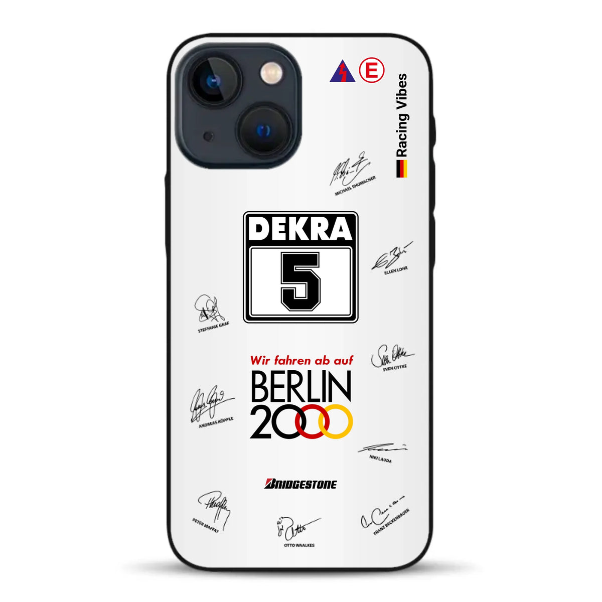 190E DTM 1992 Berlin 2000 Ellen Lohr Livery - Custodia per cellulare personalizzata per iPhone