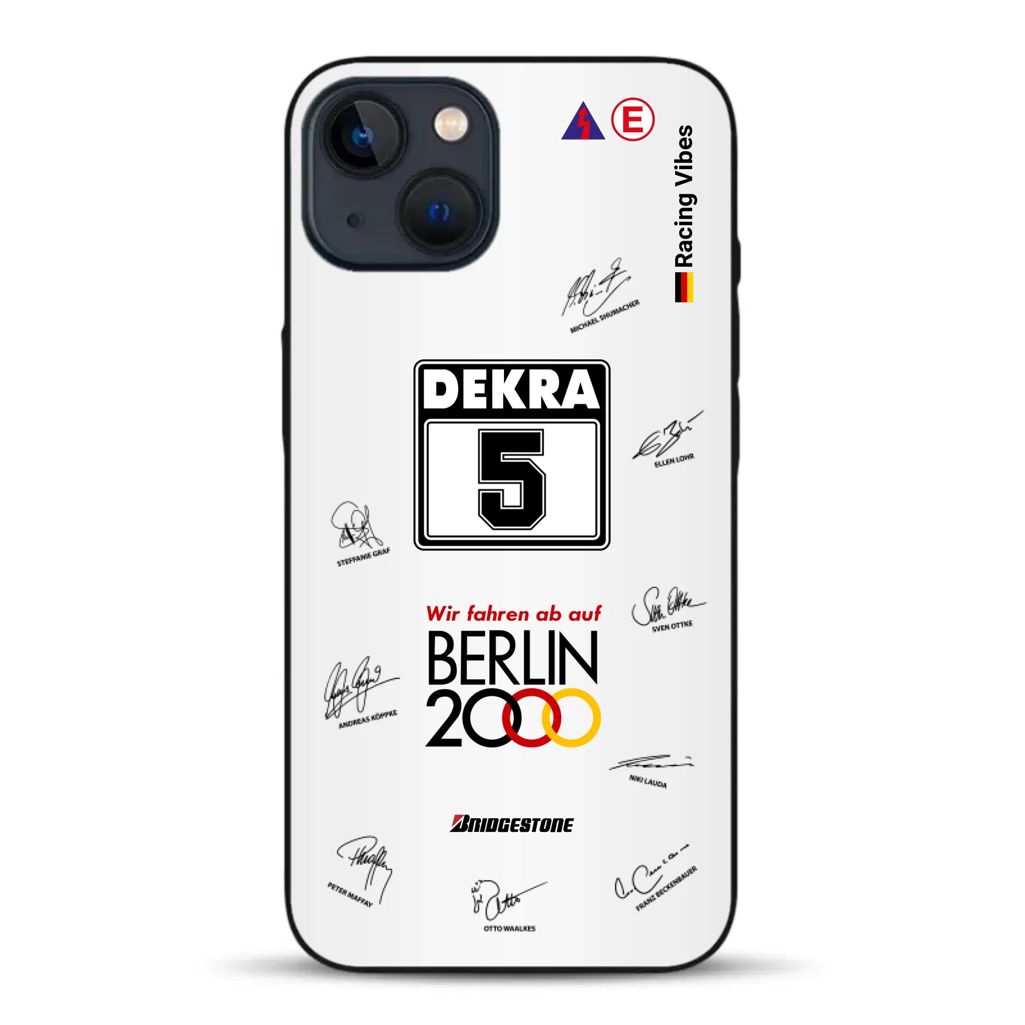 190E DTM 1992 Berlin 2000 Ellen Lohr Livery - Custodia per cellulare personalizzata per iPhone