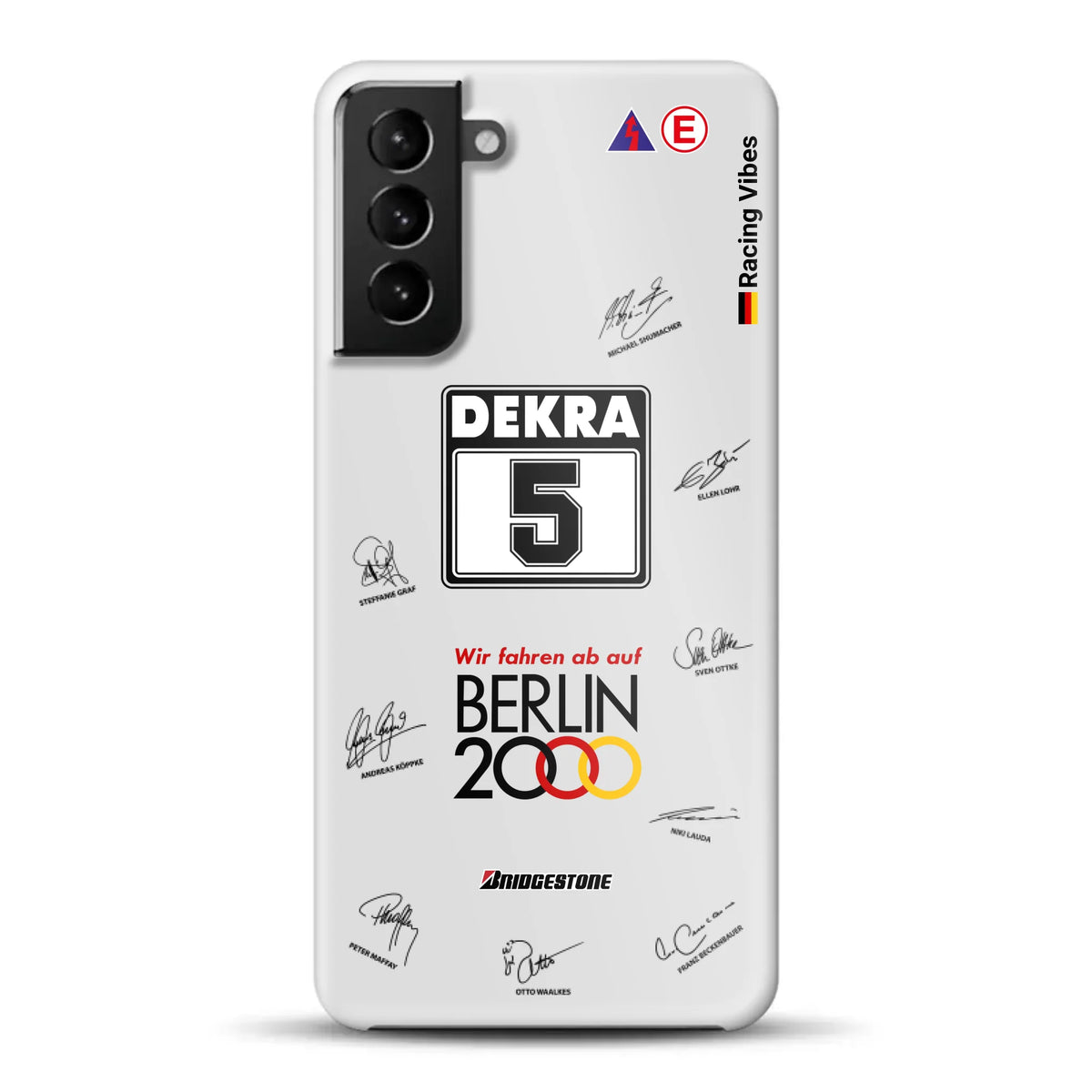 190E DTM 1992 Berlin 2000 Ellen Lohr Livery - Individuelle Hardcase Hülle für Samsung