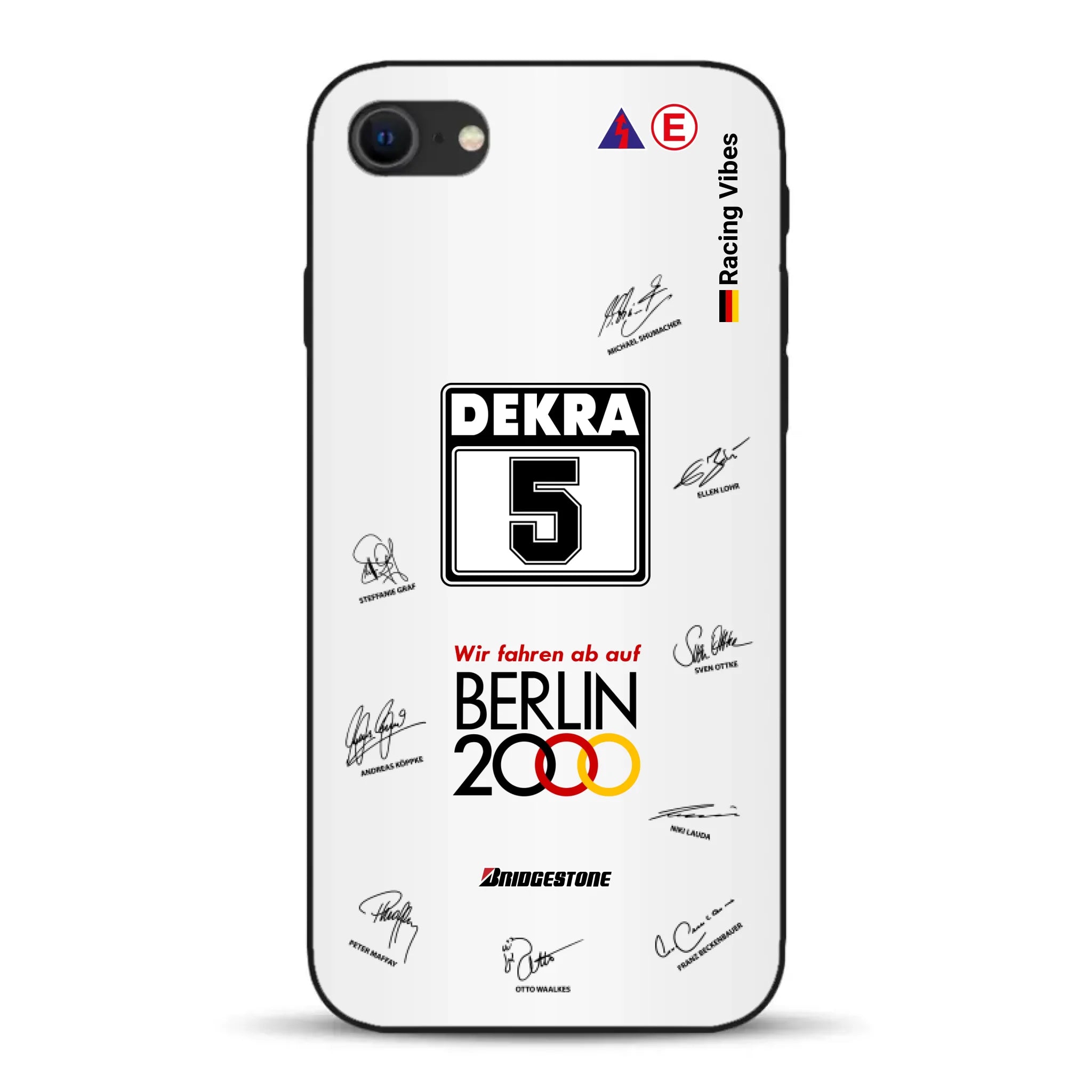 190E DTM 1992 Berlin 2000 Ellen Lohr Livery - Custodia per cellulare personalizzata per iPhone