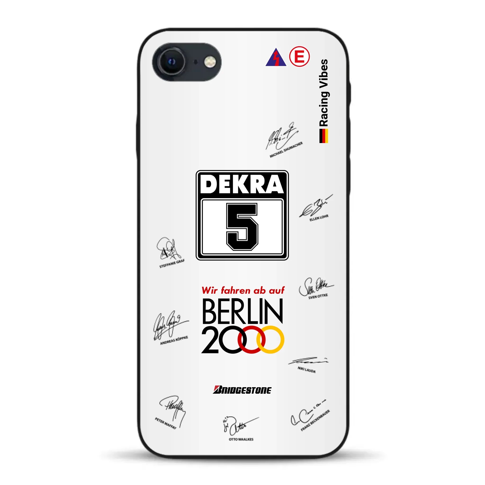190E DTM 1992 Berlin 2000 Ellen Lohr Livery - Custom phone case for iPhone
