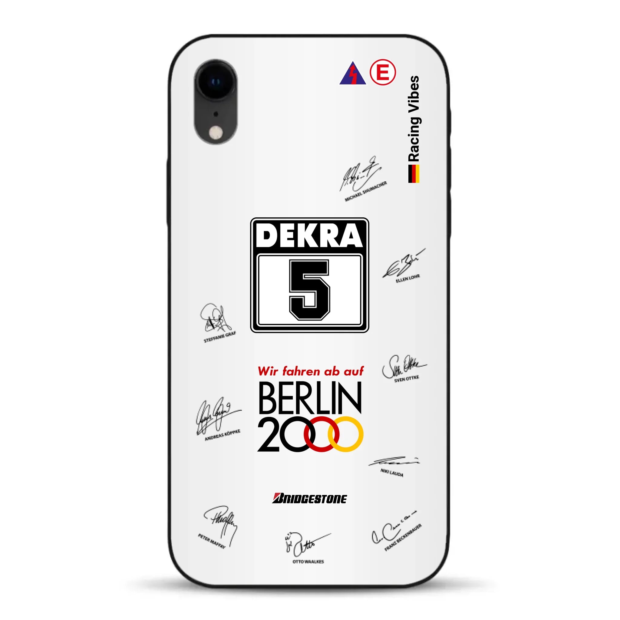190E DTM 1992 Berlin 2000 Ellen Lohr Livery - Custom phone case for iPhone