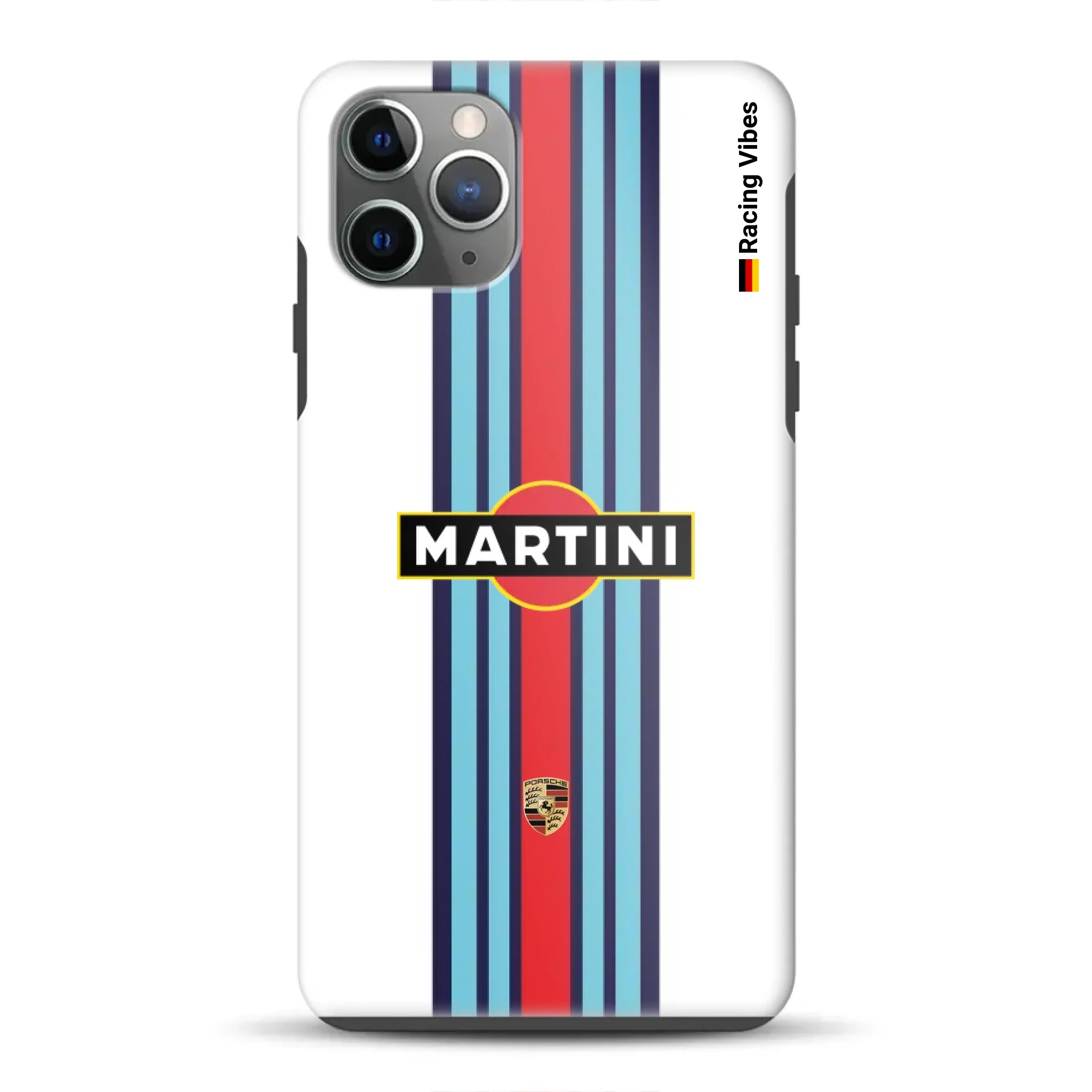 Martini Porsche Livery #1 - Individuelle Premium Hülle für iPhone