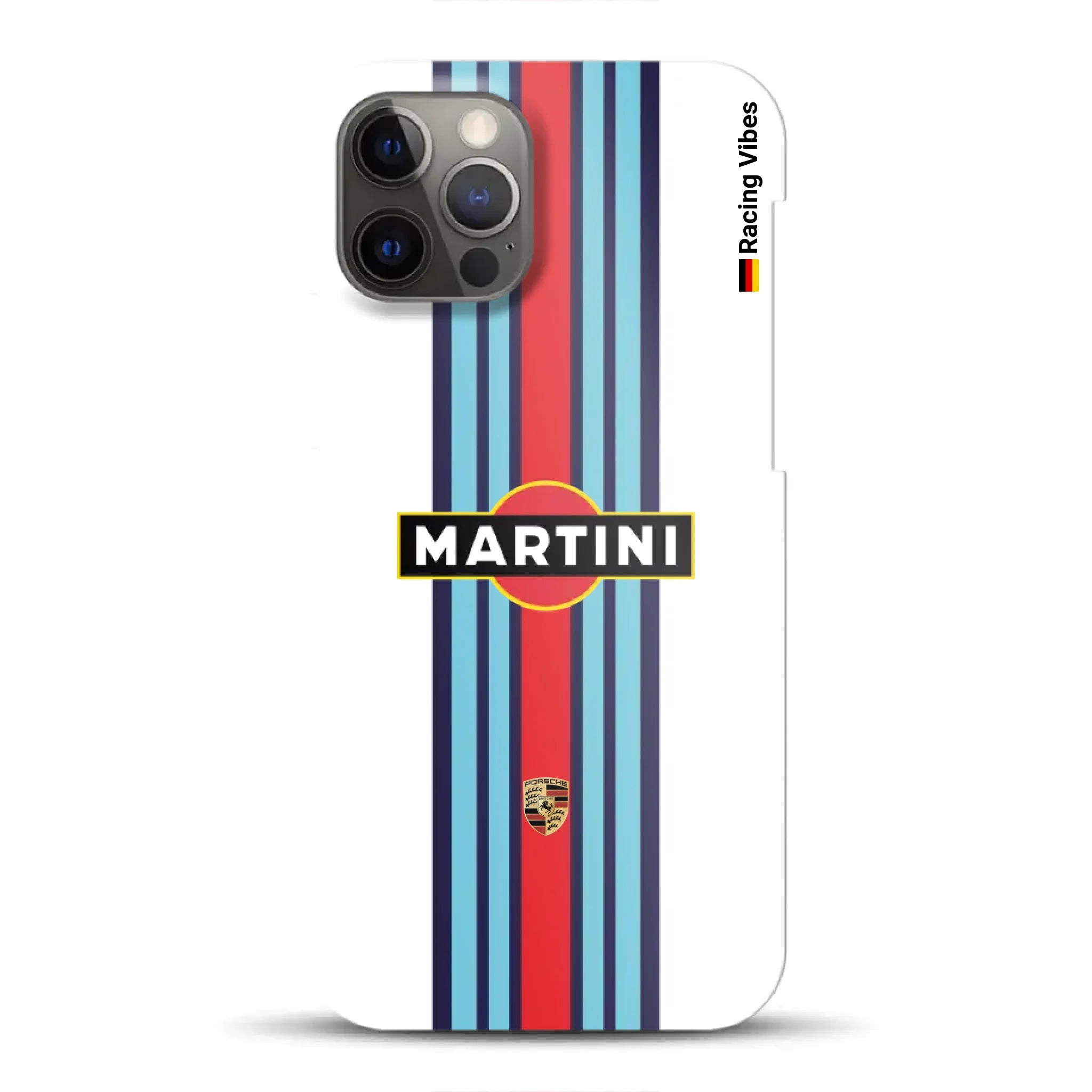 Martini Porsche Livery #1 - Custodia rigida per iPhone