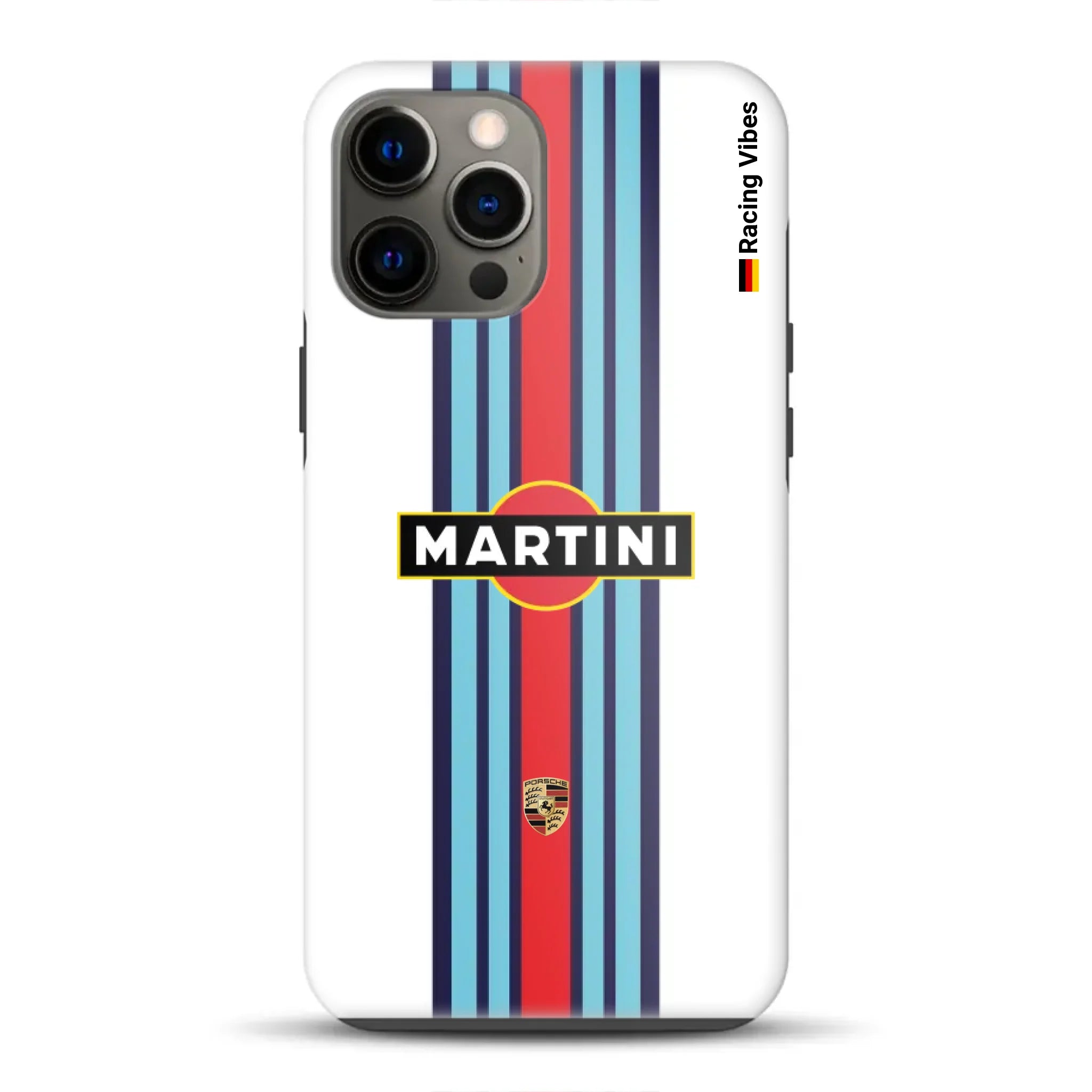 Martini Porsche Livery #1 - Individuelle Premium Hülle für iPhone