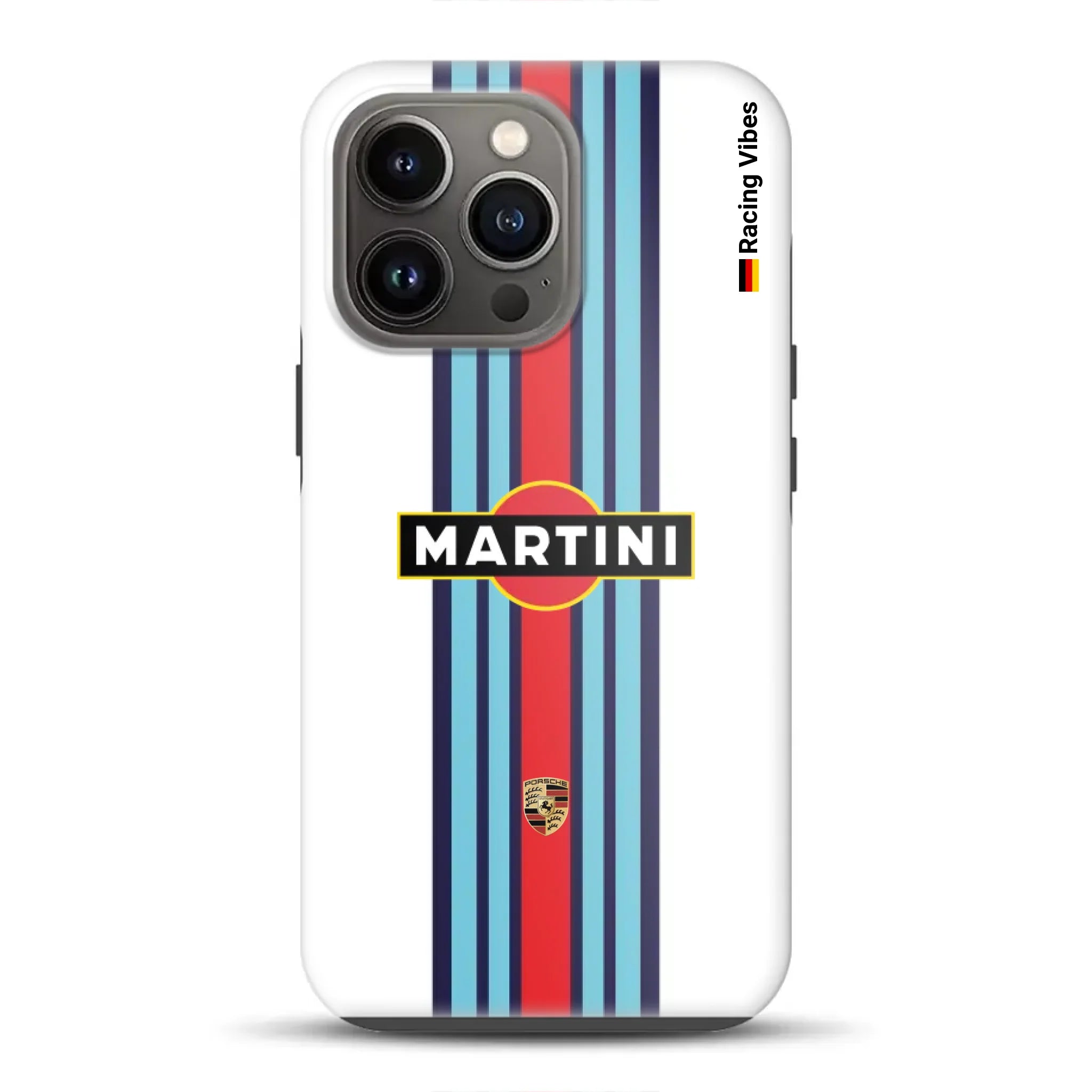Martini Porsche Livery #1 - Individuelle Premium Hülle für iPhone