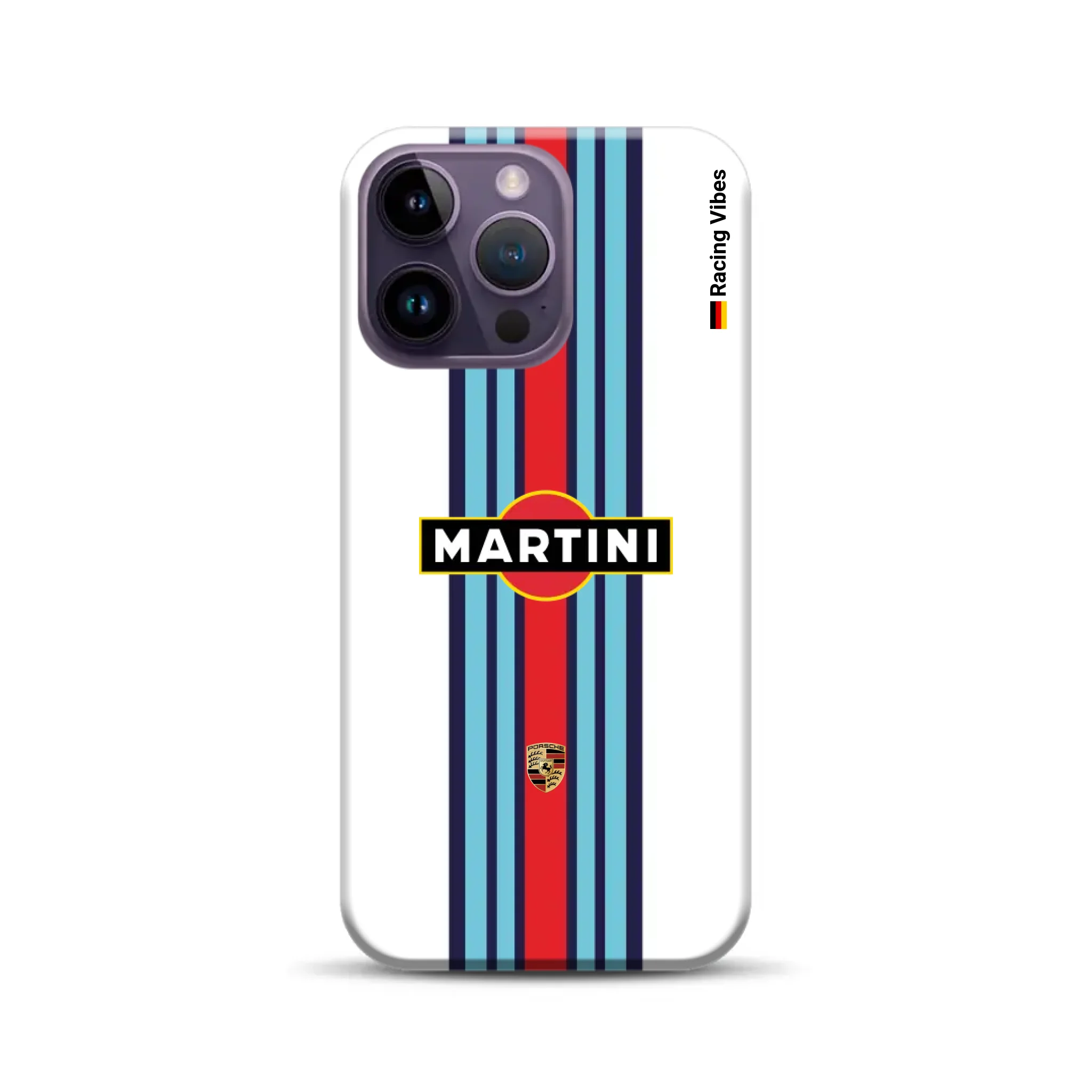 Martini Porsche Livery #1 - Individuelle Premium Hülle für iPhone
