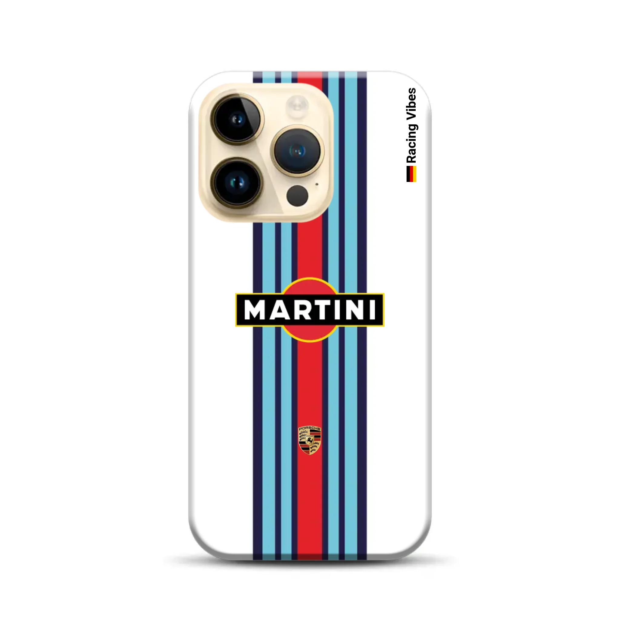 Martini Porsche Livery #1 - Individuelle Premium Hülle für iPhone