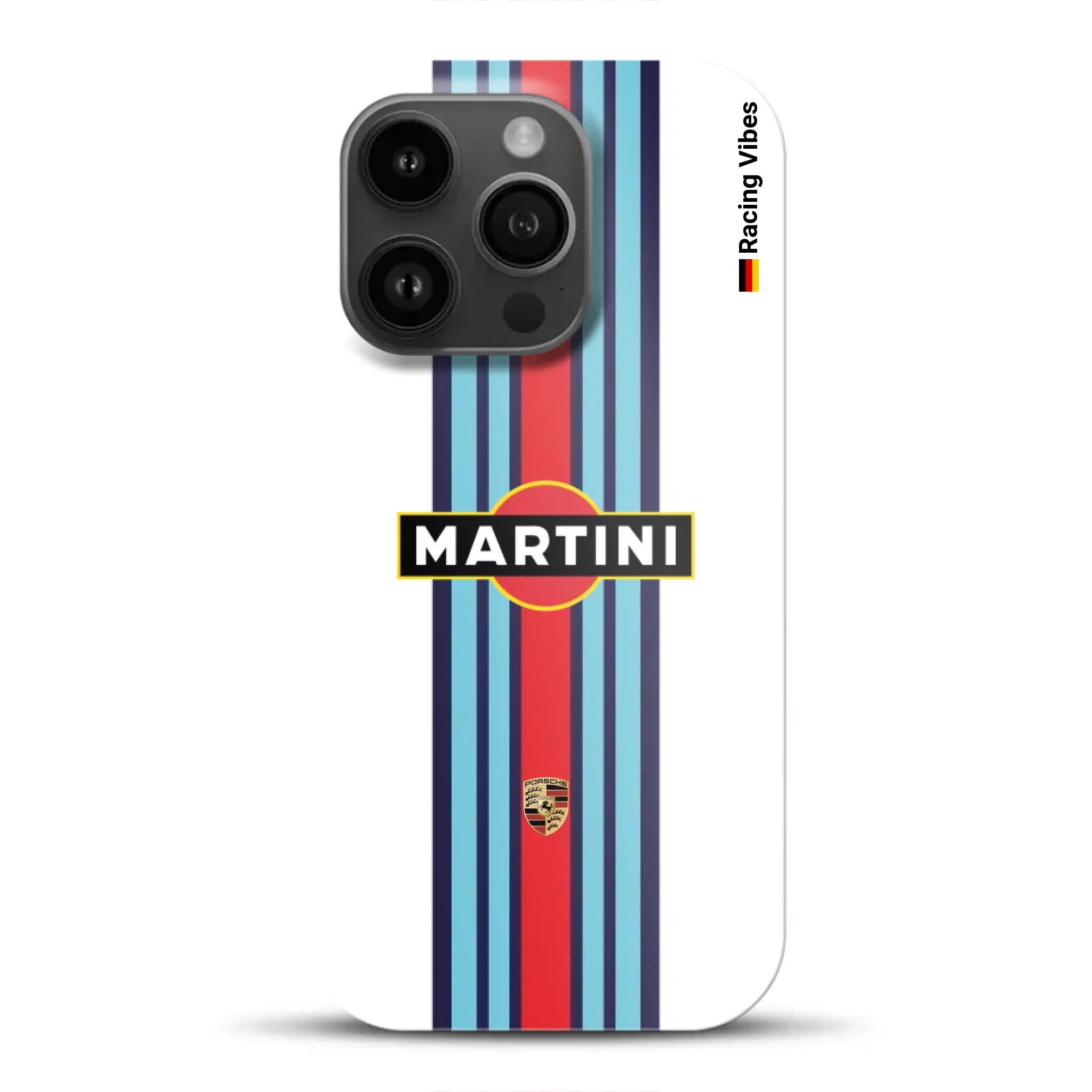 Martini Porsche Livery #1 - Custodia rigida per iPhone