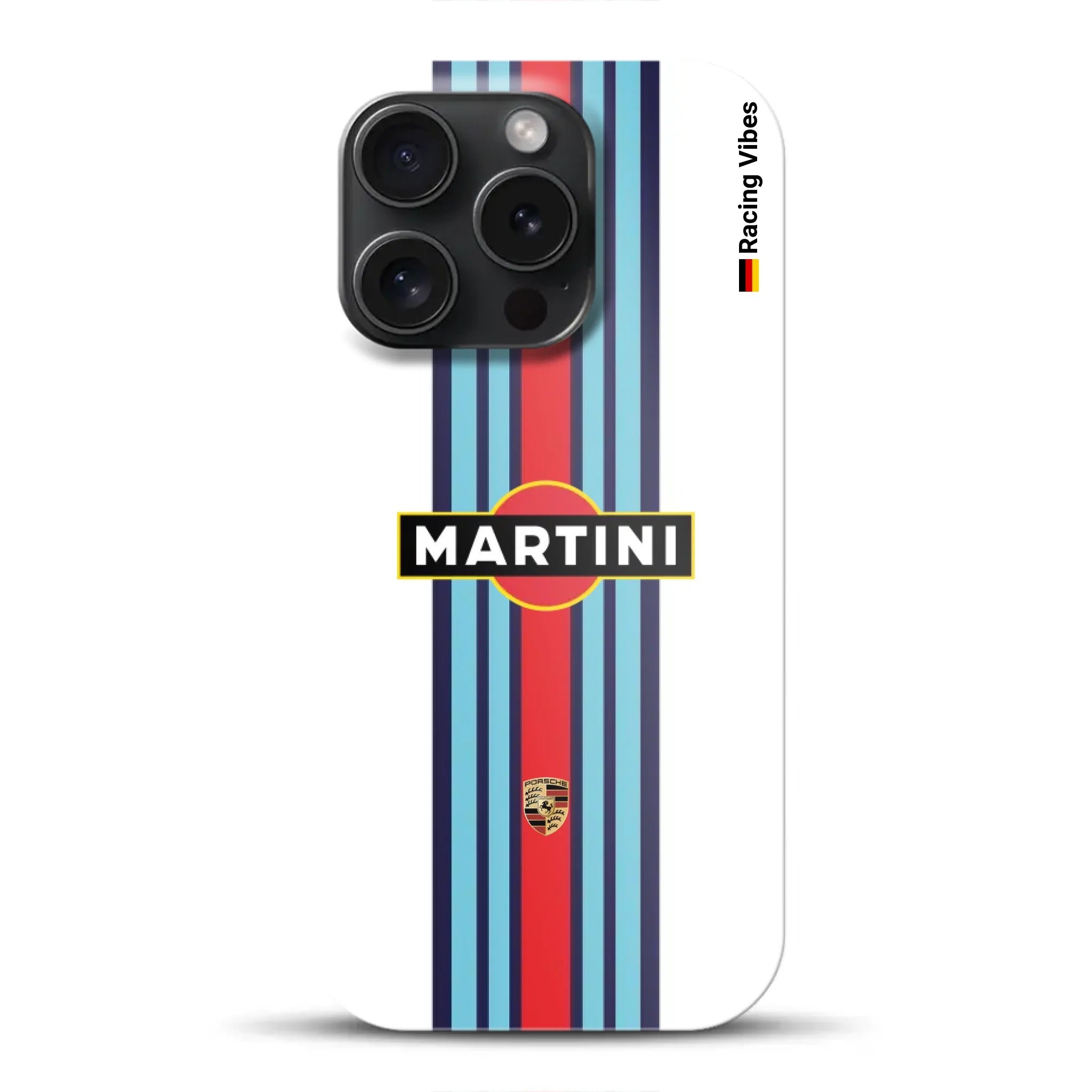Martini Porsche Livery #1 - Custodia rigida per iPhone